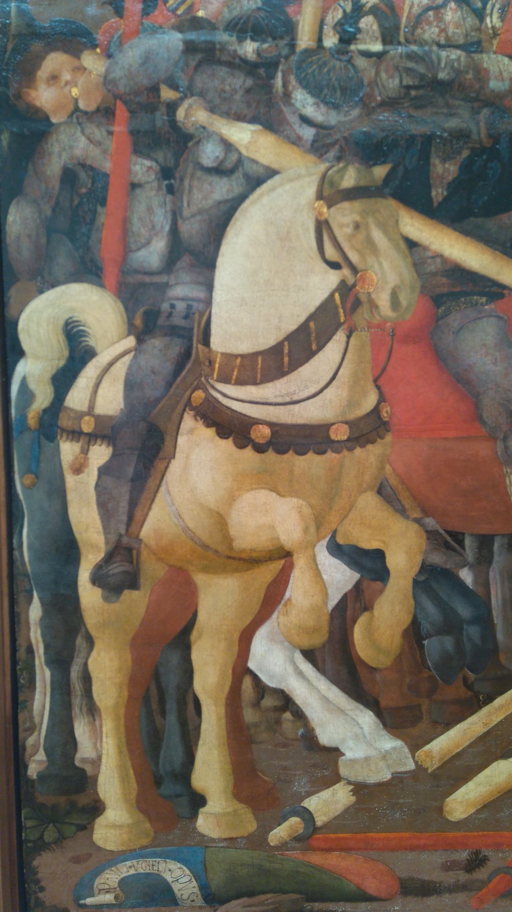 Uccello Horse Detail