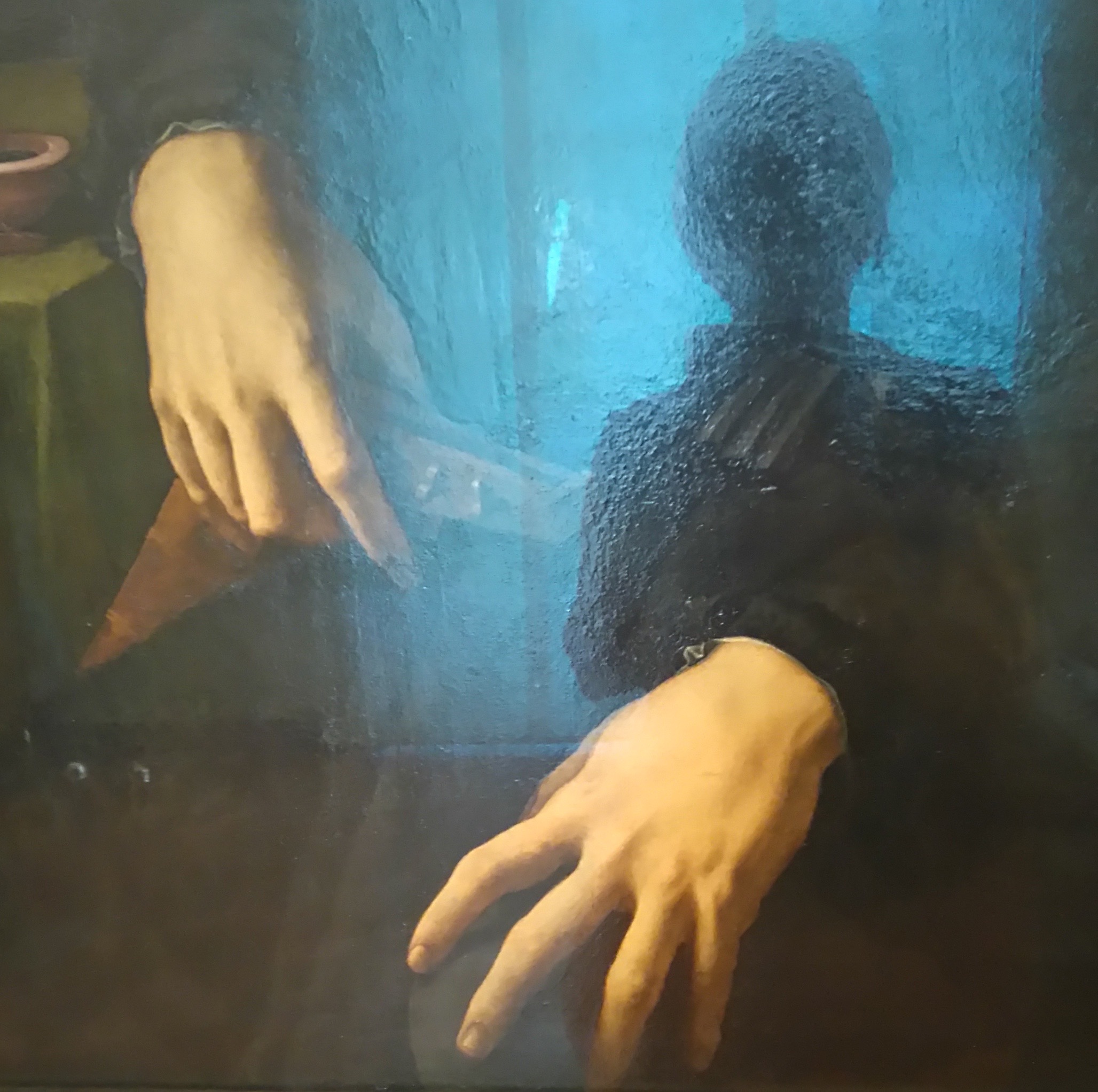 Bronzino hands, Uffizi