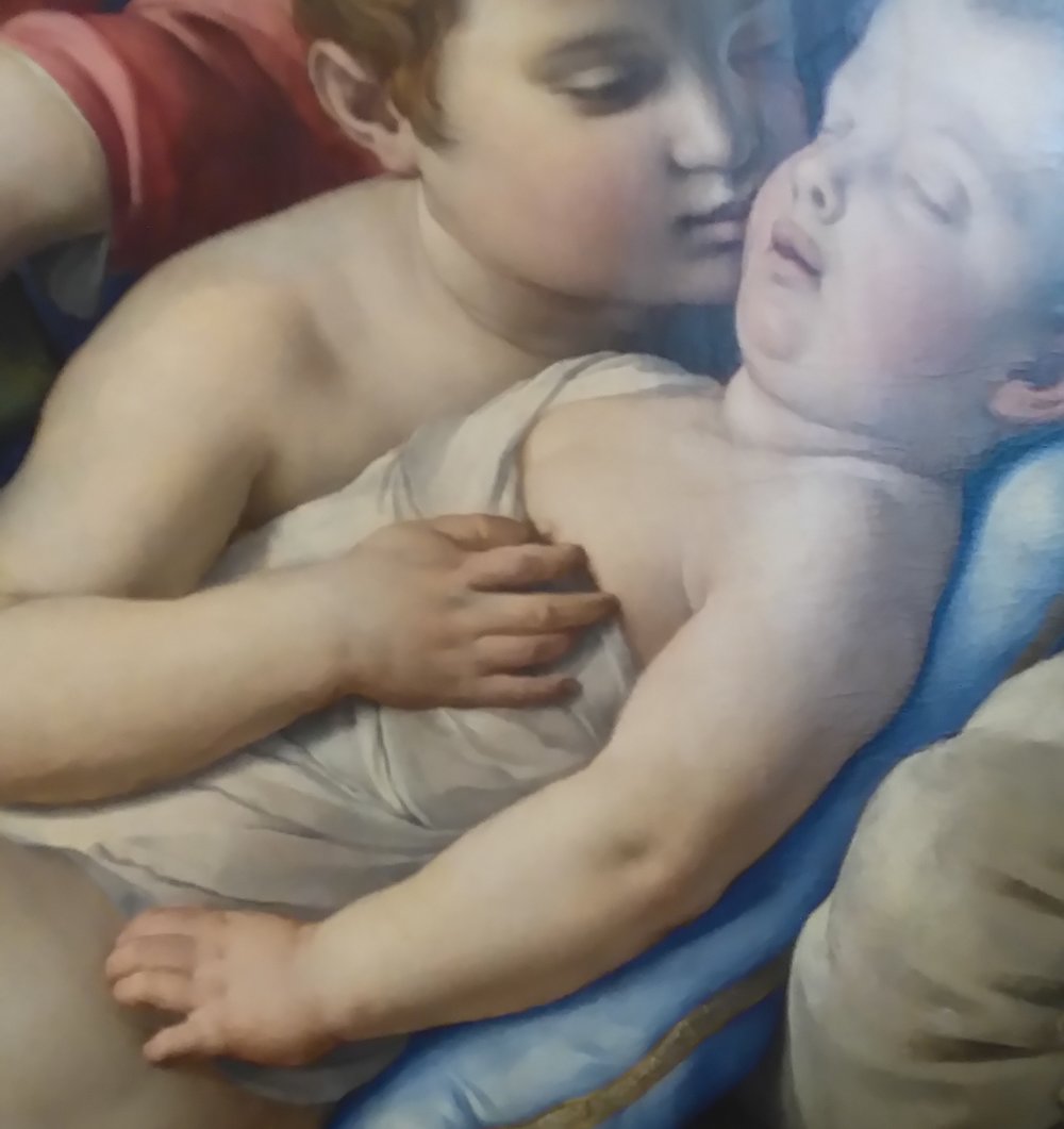 Bronzino Baby hands, Uffizi