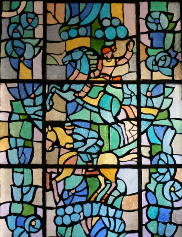 Kazakh Stained Glass