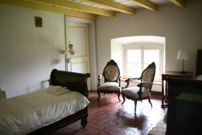One of the double rooms.