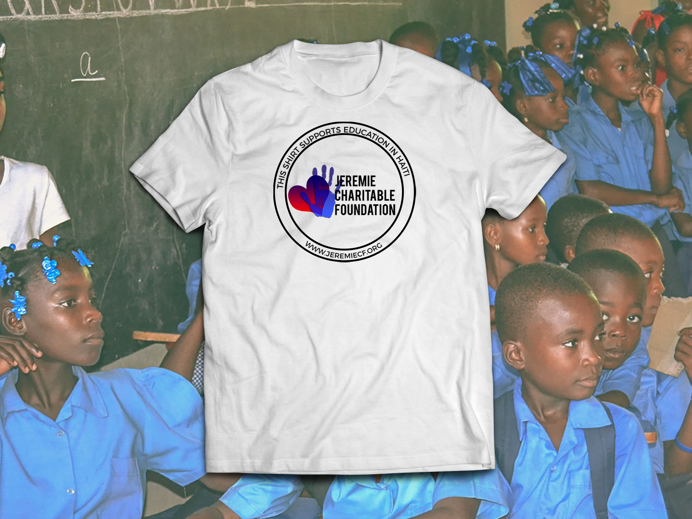 (pre-order) SUPPORT EDUCATION IN HAITI SHIRT
