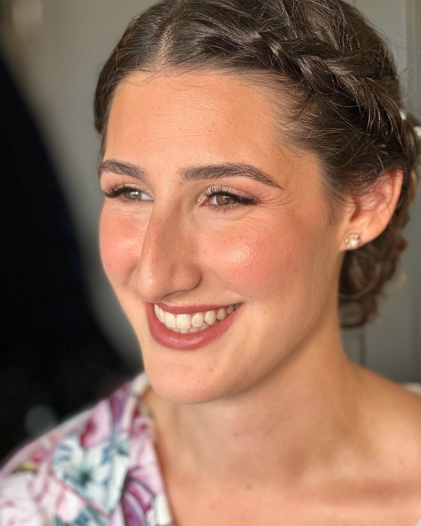 Becca 🥰❤️😍 we&rsquo;ve come full circle! From meeting you 4 years ago and doing your makeup as a bridesmaid, to doing your makeup again as a bridesmaids but future bride, to doing YOUR bridal makeup! It was such a great pleasure being part of your 