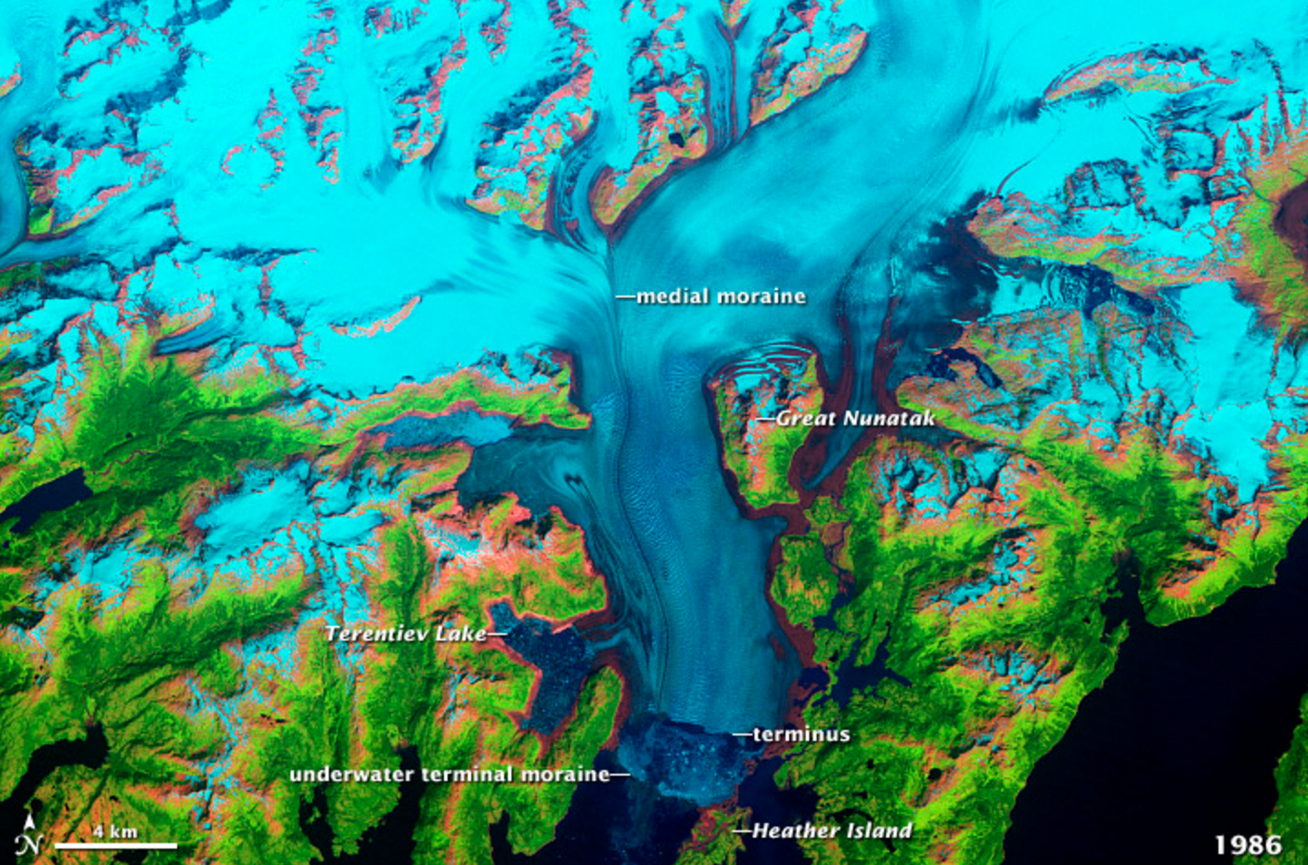 The NASA Earth Observatory / Images by Jesse Allen and Robert Simmon