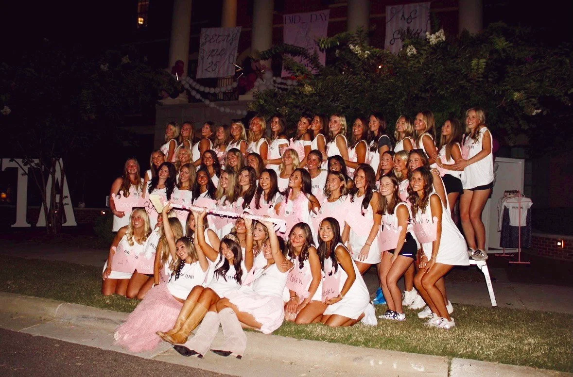 Zeta Tau Alpha bid Night 2025