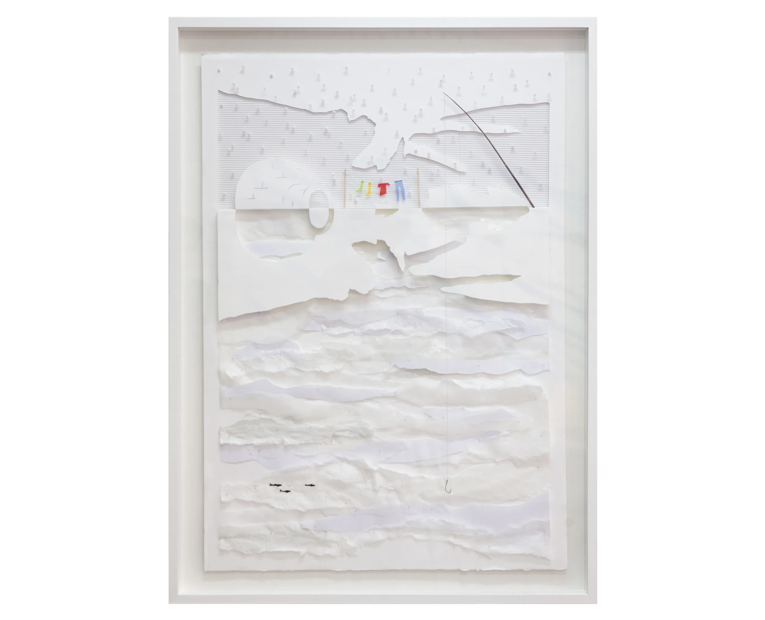   IGLOO.  &nbsp;Técnica mixta sobre papel. 110 x 80 cm. 2011  