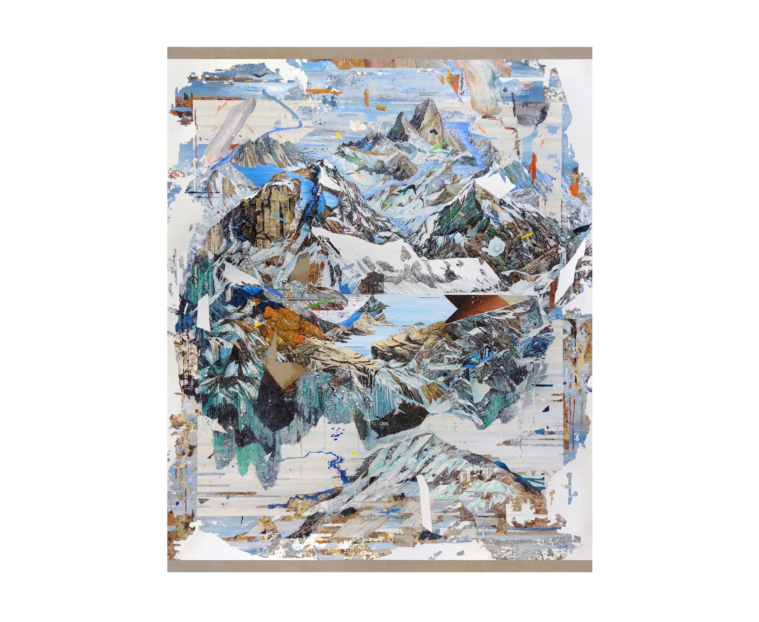   INLAND.&nbsp;  Óleo sobre lienzo. 200 x 162 cm. 2014  