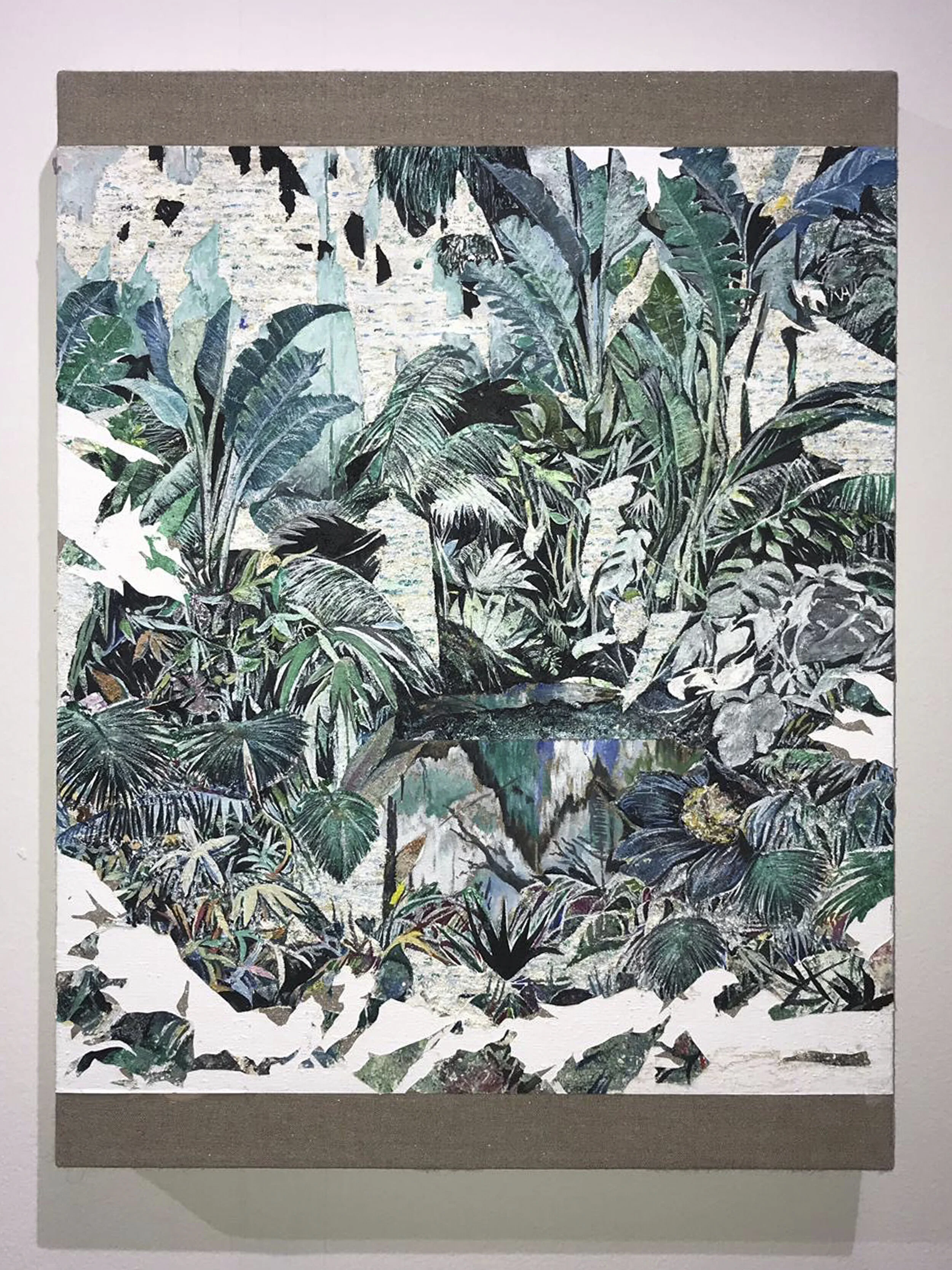  Trópico.  Oil on linen. 61 x 46 cm. 2018 