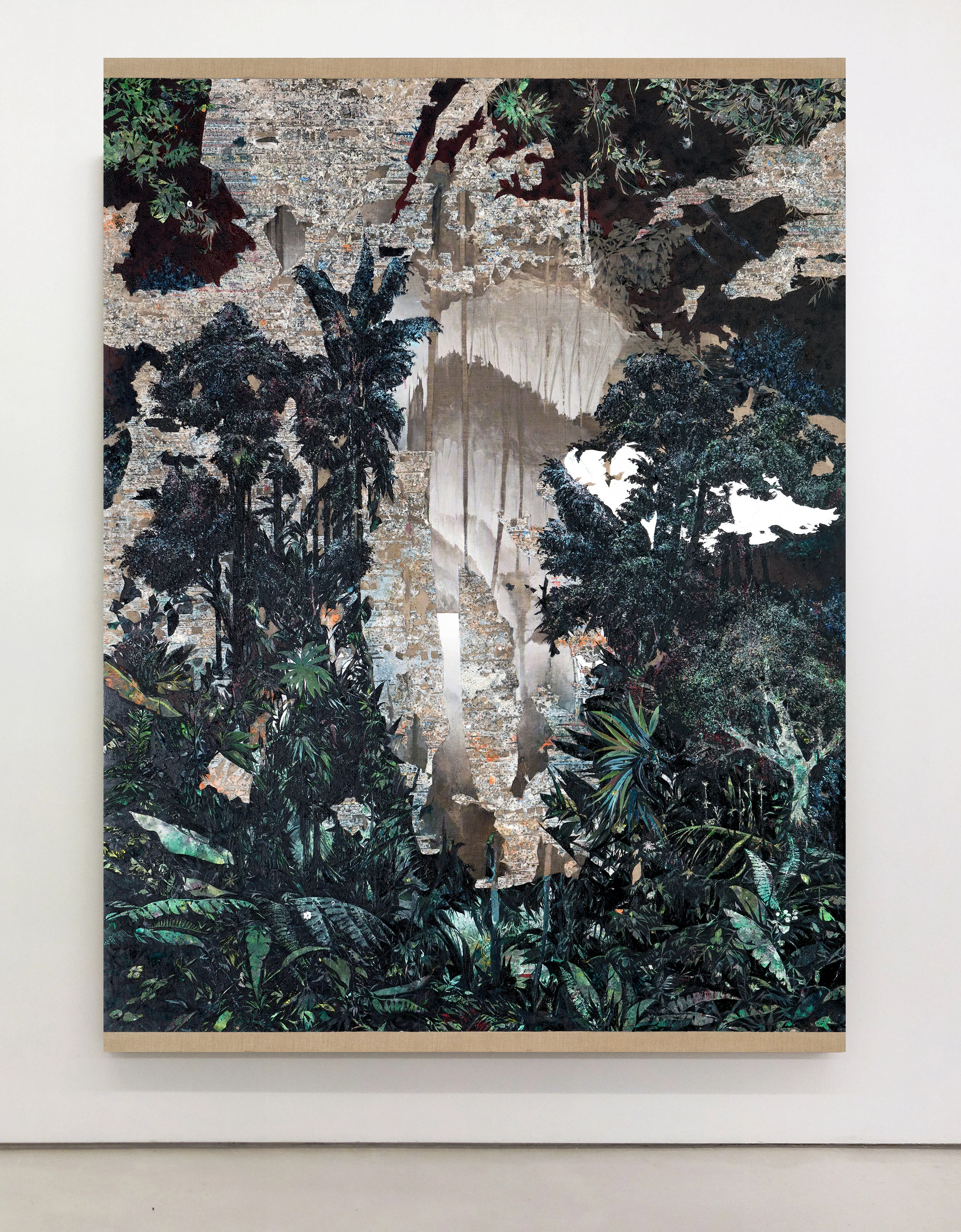   Wave Hill.  Oil on linen. 200 x 150 cm. 2018 