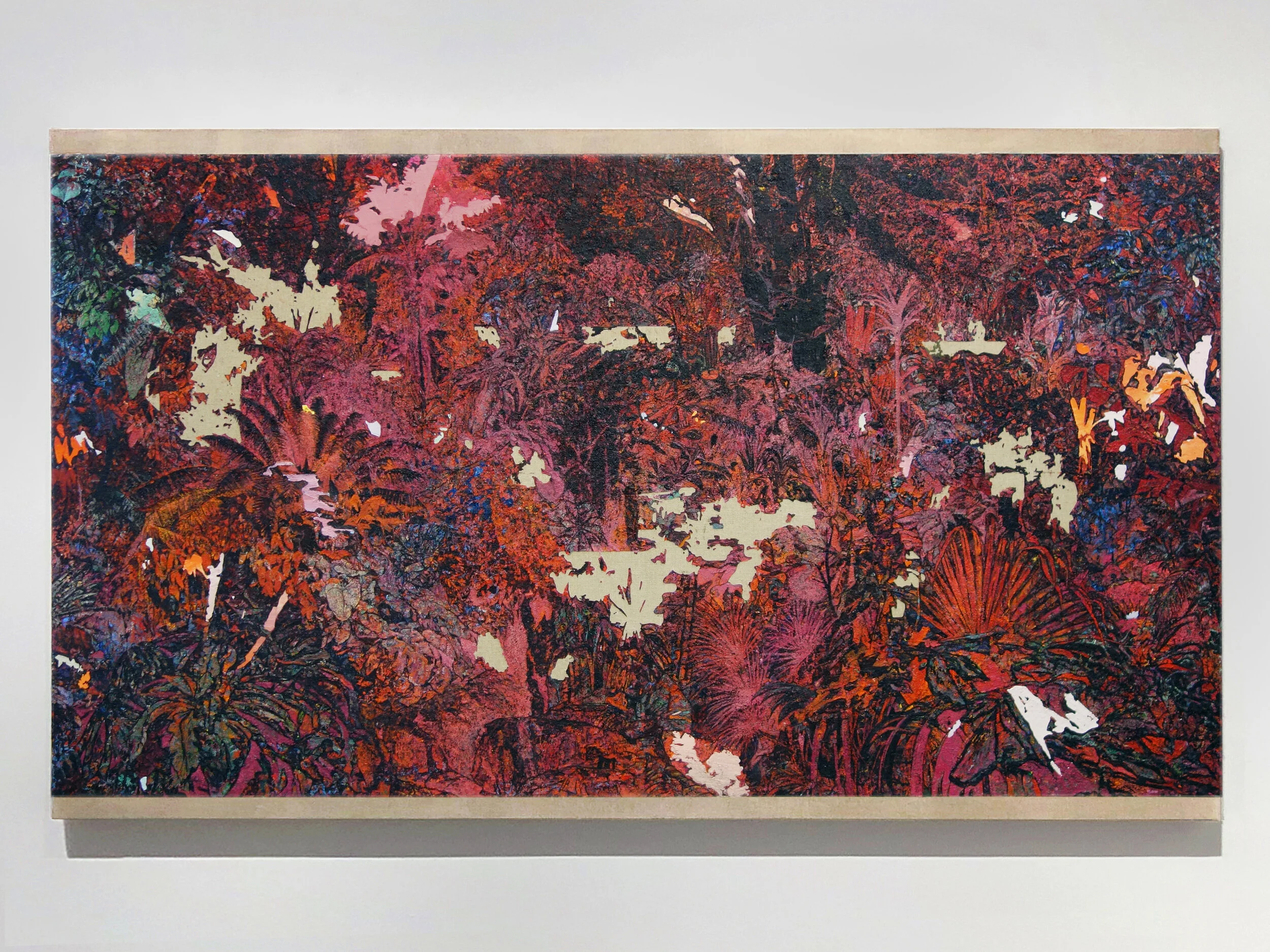   Sunset.  Oil on linen. 120 x 242 cm. 2020 