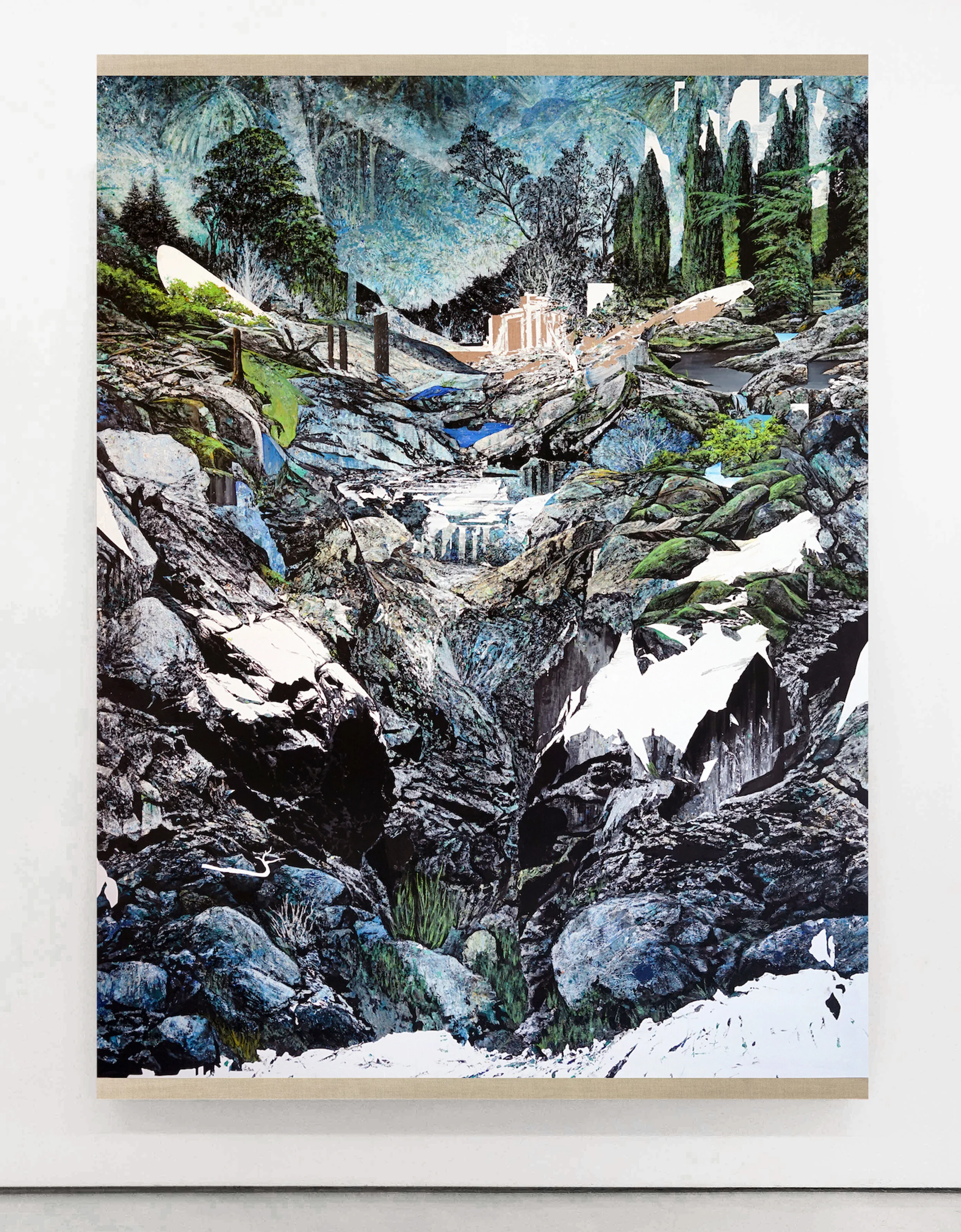   Vesta.  Acrylic on linen. 250 x 185 cm. 2017 