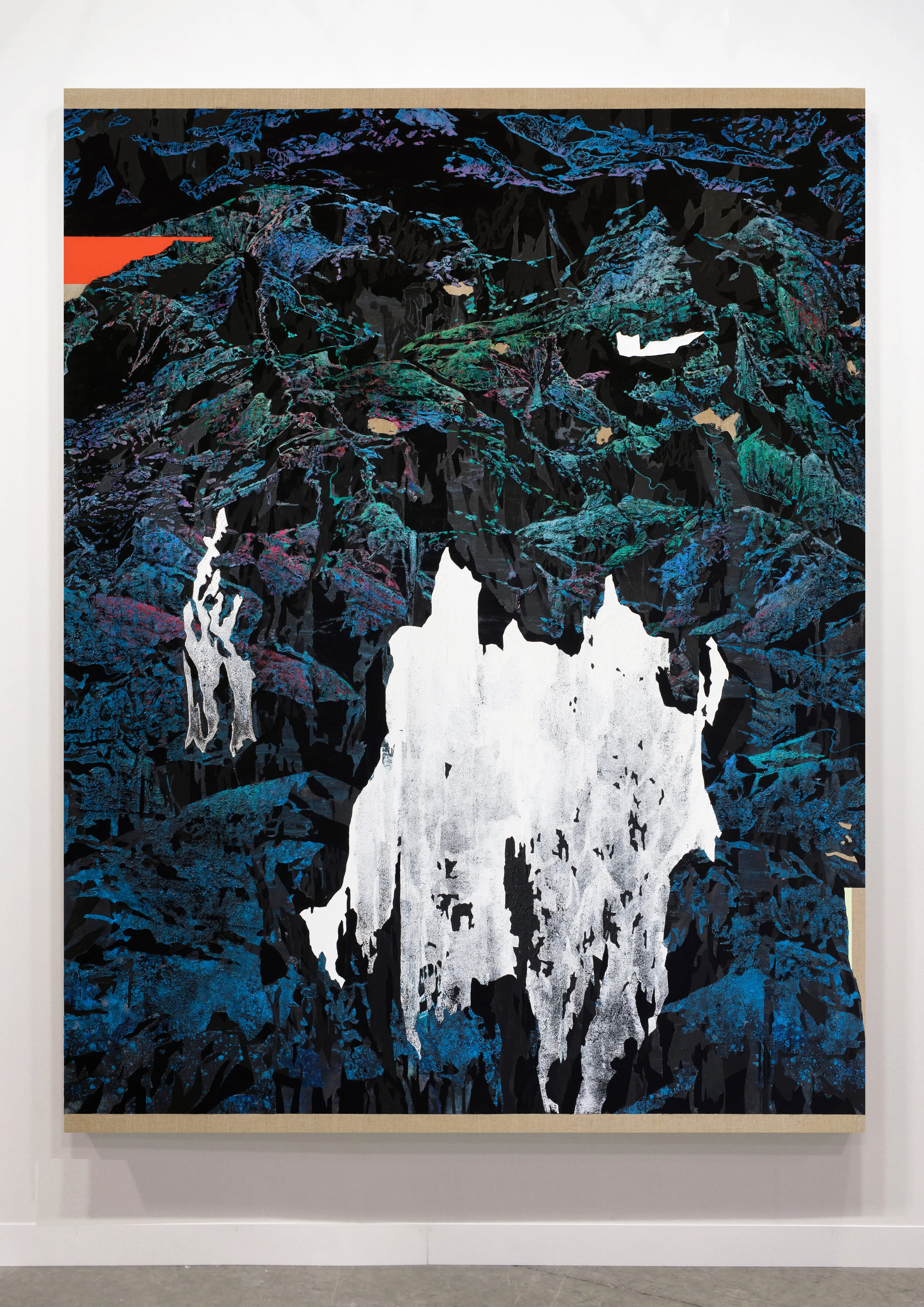   Luft.  Acrylic on linen. 240 x 185 cm. 2017 