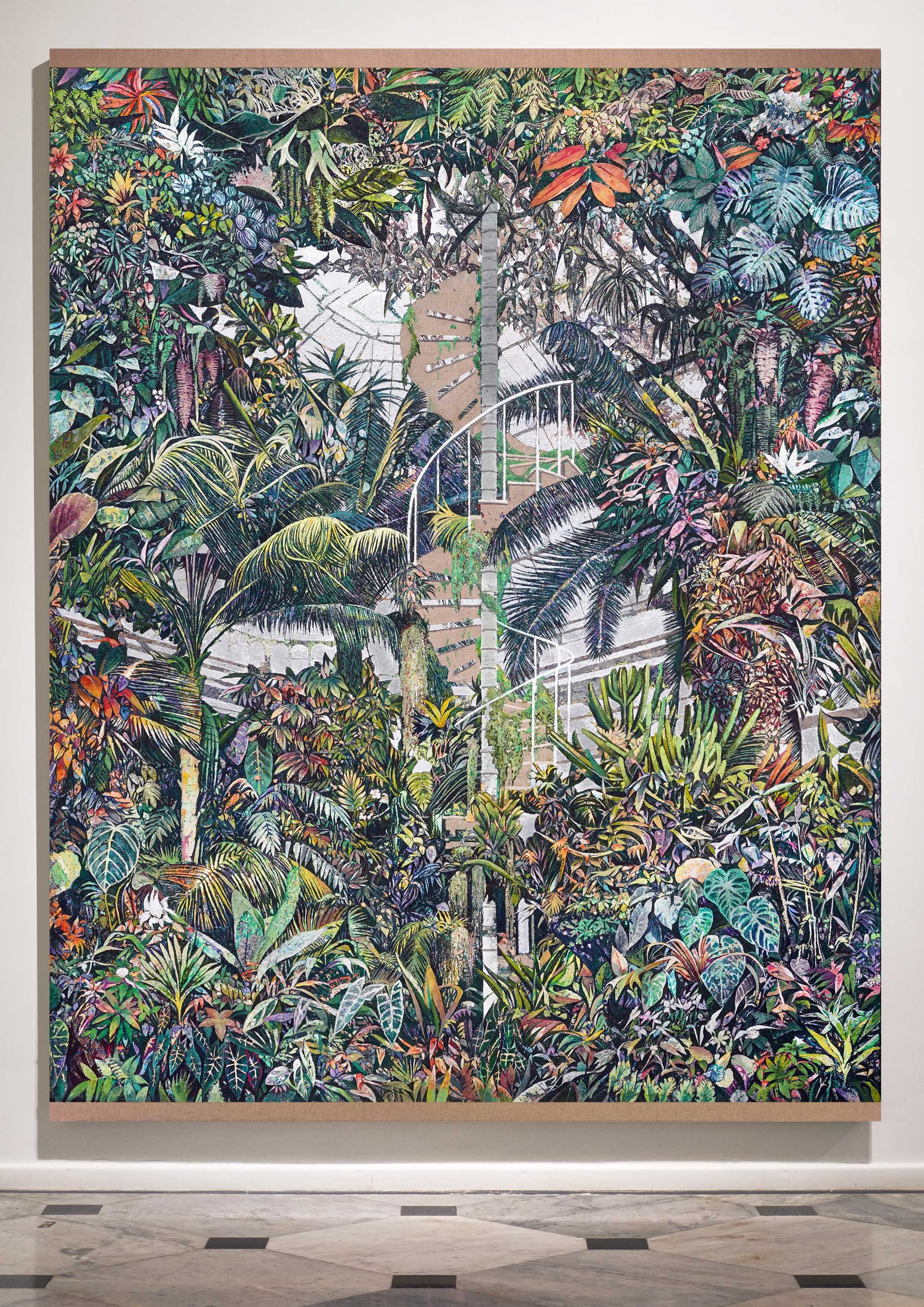   Paradise.  Oil on linen. 242 x 182 cm. 2021 