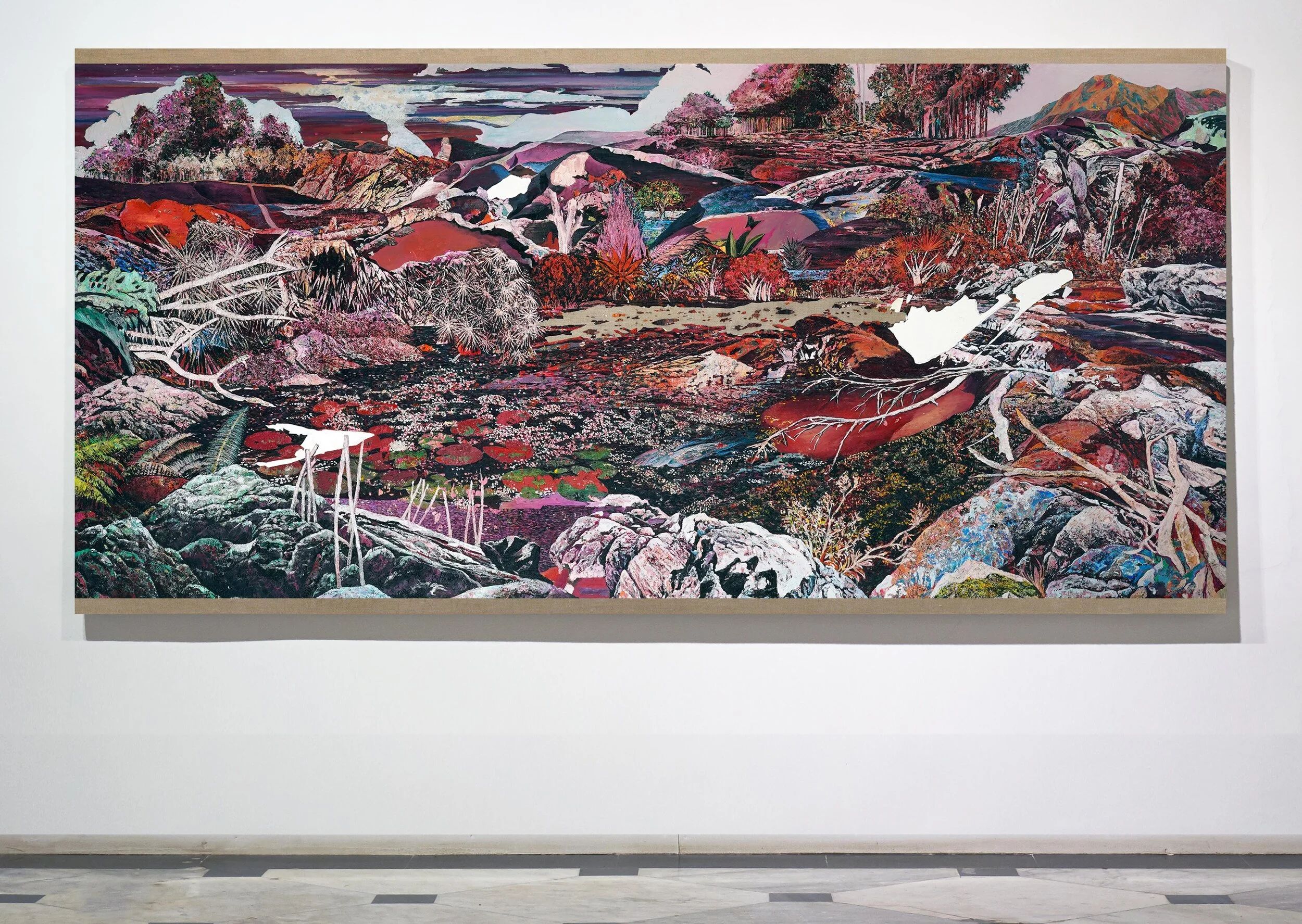   Vera.  Oil on linen. 120 x  242 cm. 2021 
