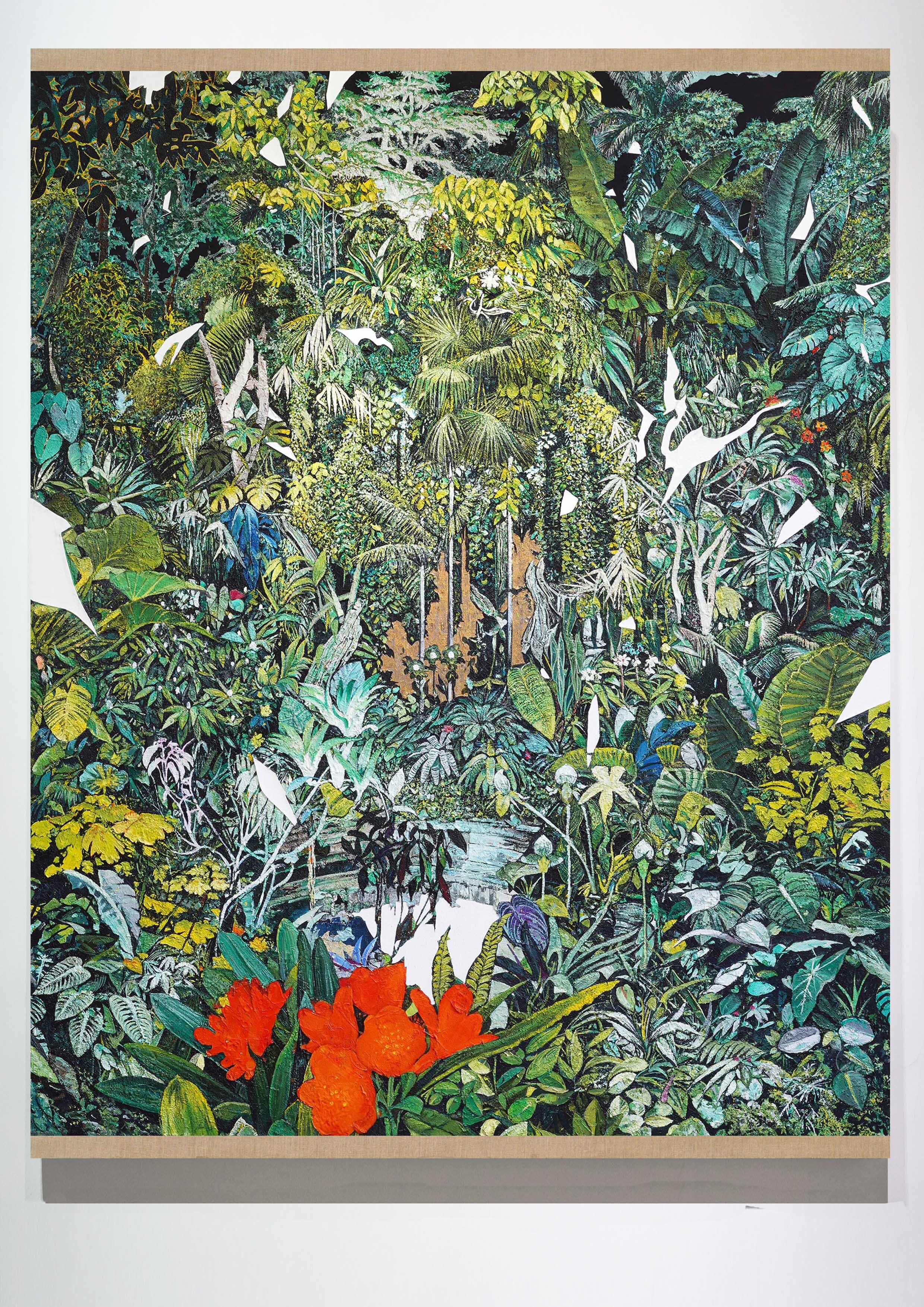   Amarylis.  Oil on linen. 200 x 162 cm. 2021 
