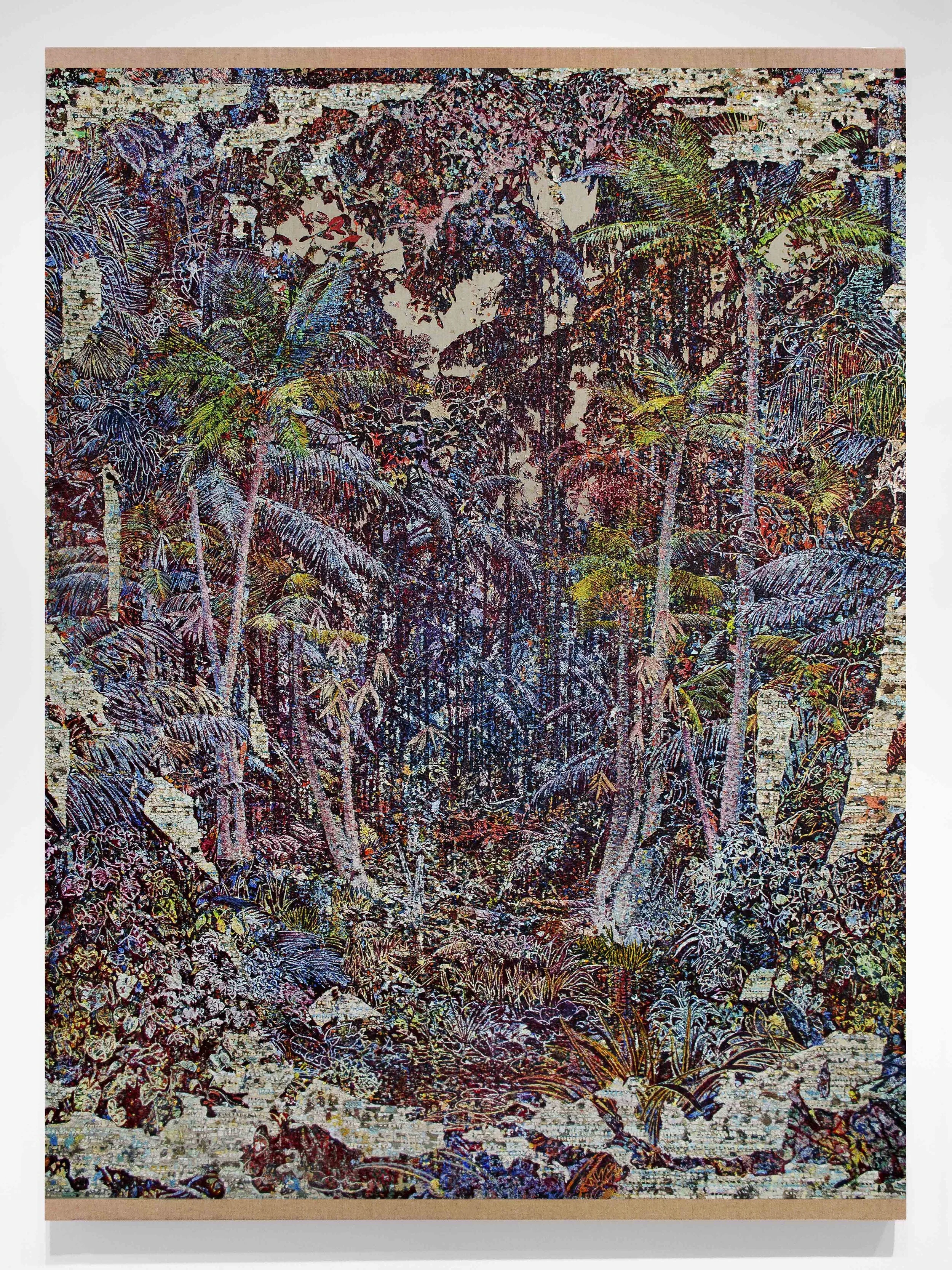   Inner Jungle.  Oil on linen. 250 x 190 cm. 2020 