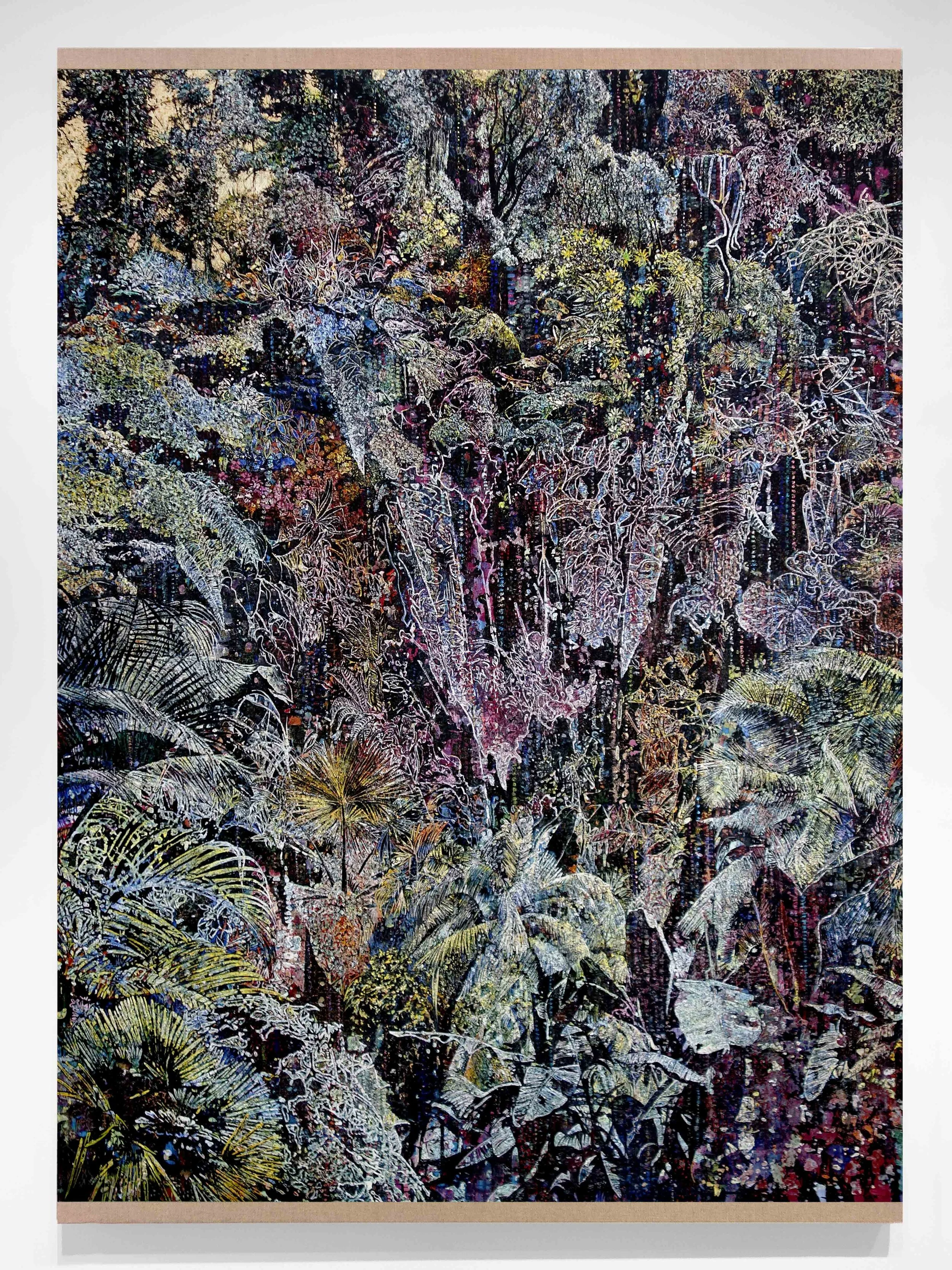  New World.  Oil on linen. 242 x 182 cm. 2020 