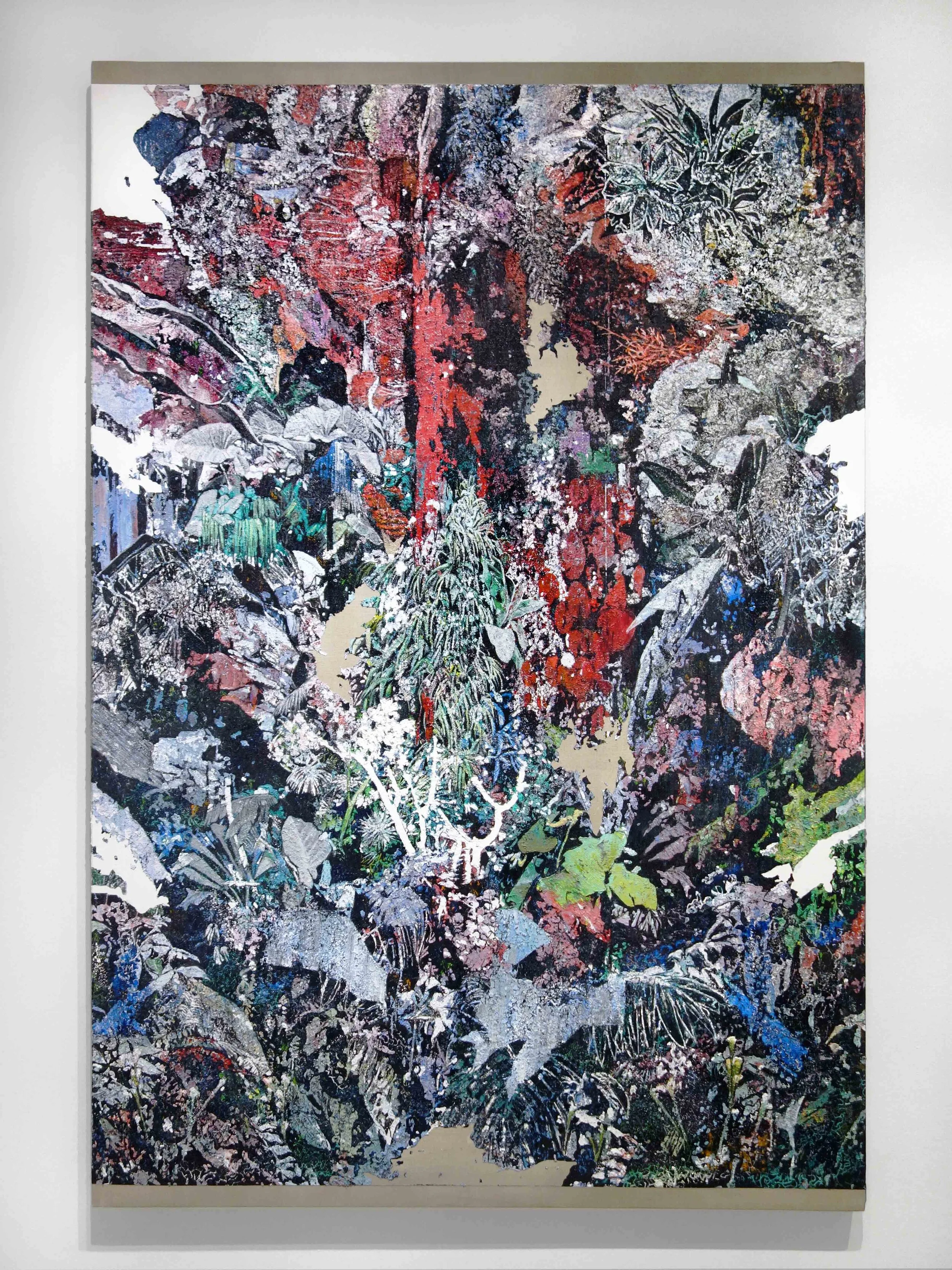   Oxalys.  Oil on linen. 242 x 162 cm. 2019 