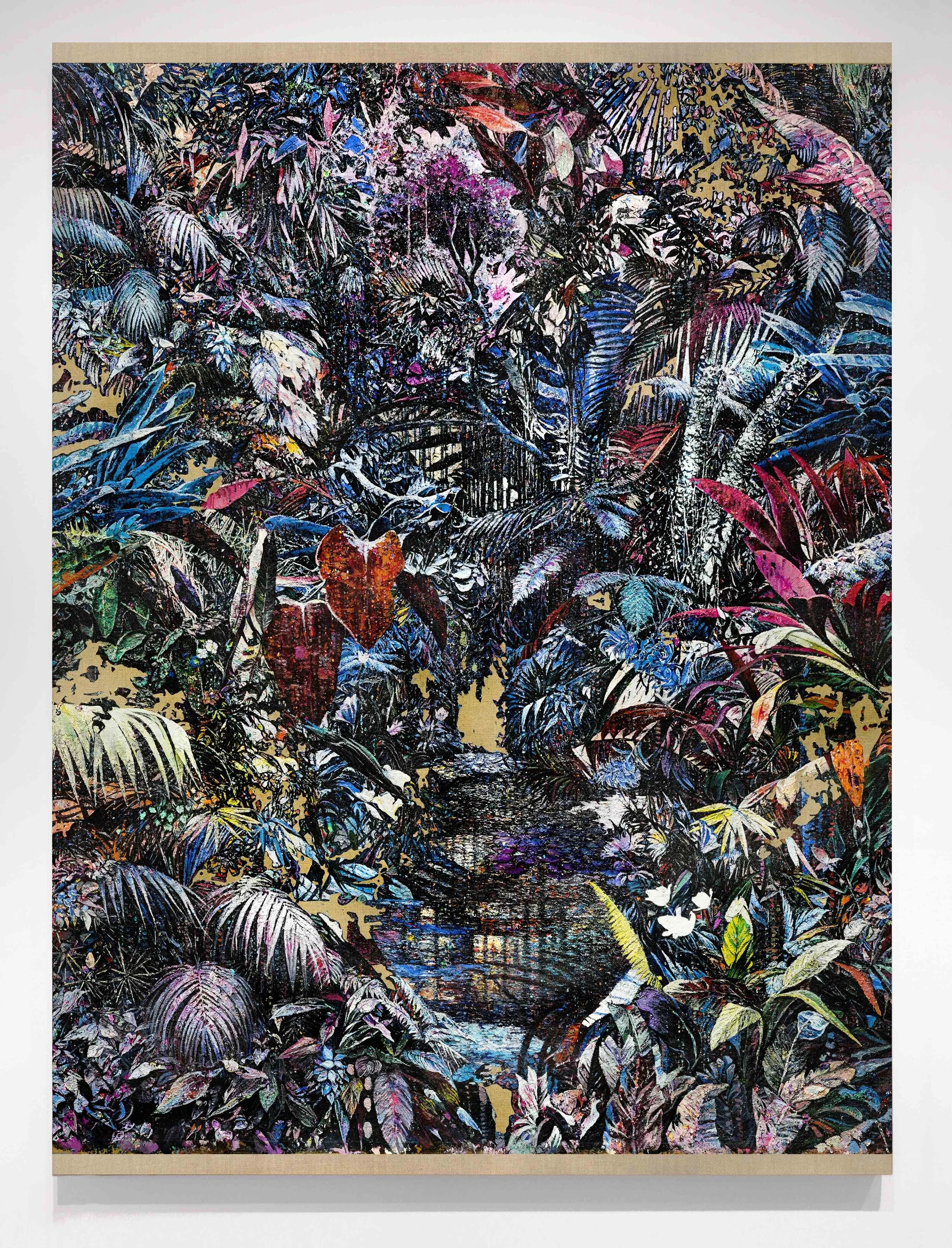   Snowdrop.  Oil on linen. 242 x 182 cm. 2020 