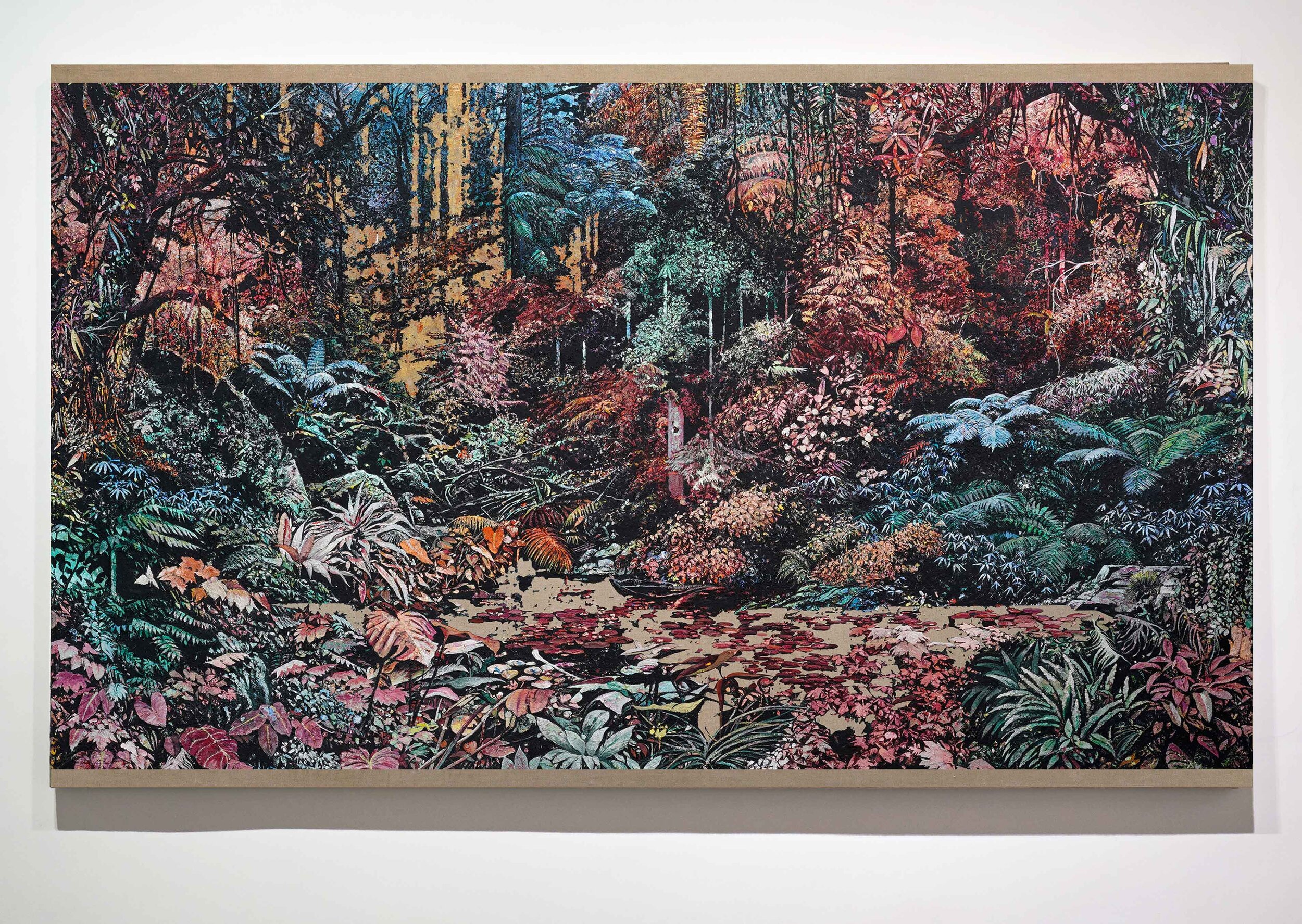   Loto.  Oil on linen. 160 x 242 cm. 2021 