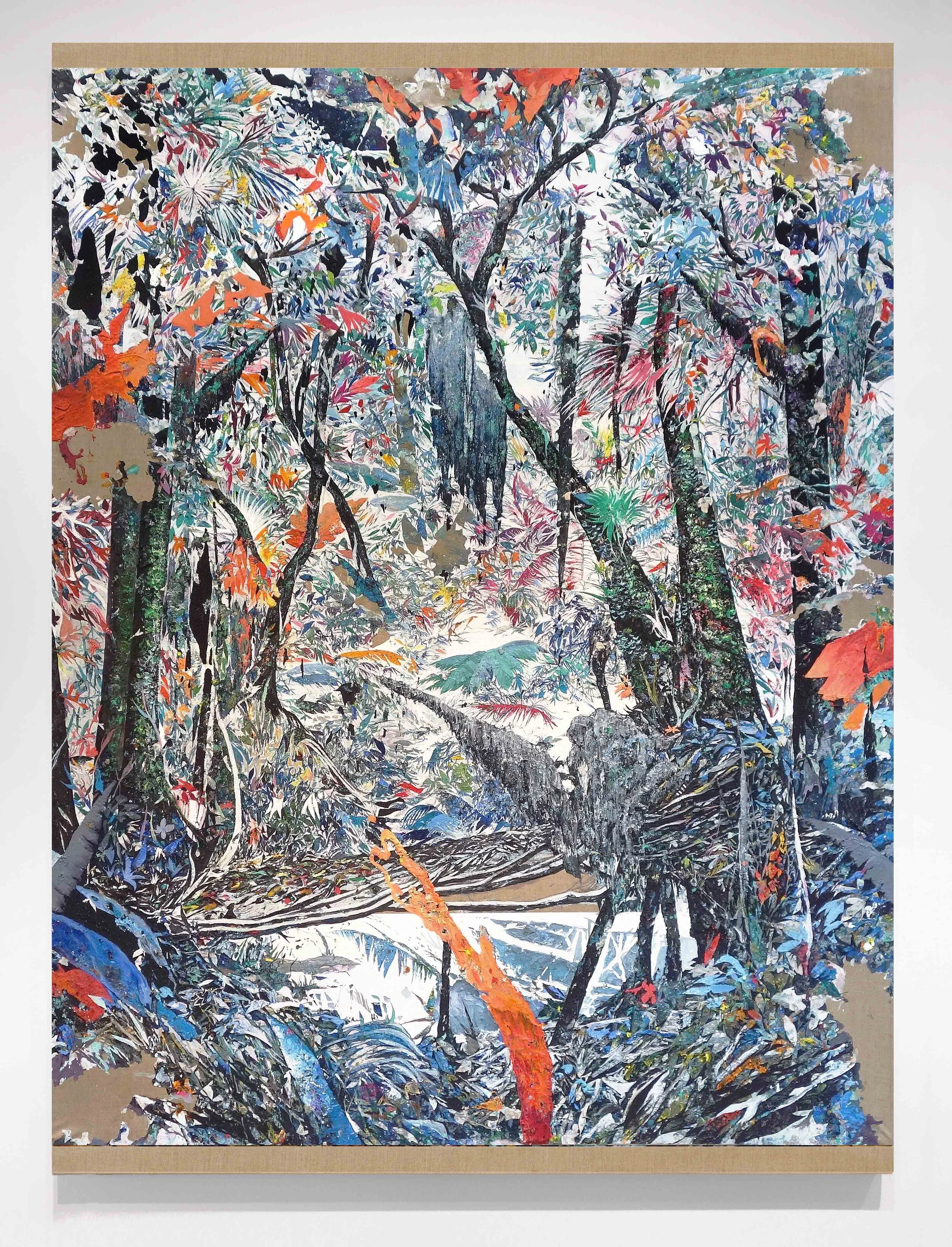   Brooklyn II.  Oil on linen. 250 x 185 cm. 2018 