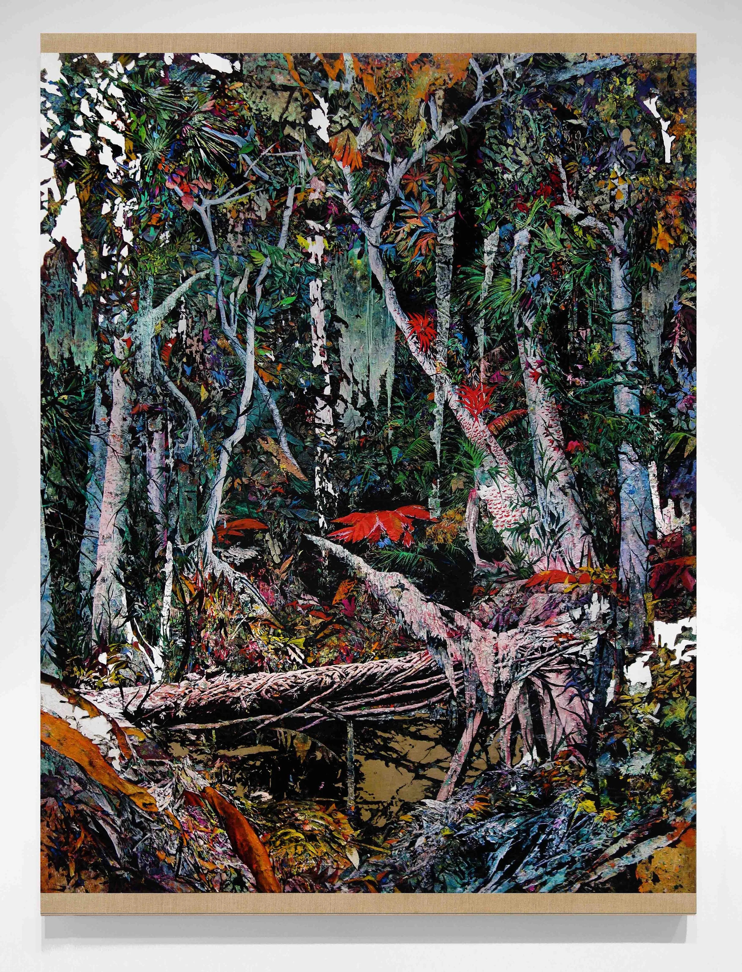   Brooklyn I.  Oil on linen. 250 x 185 cm. 2018 