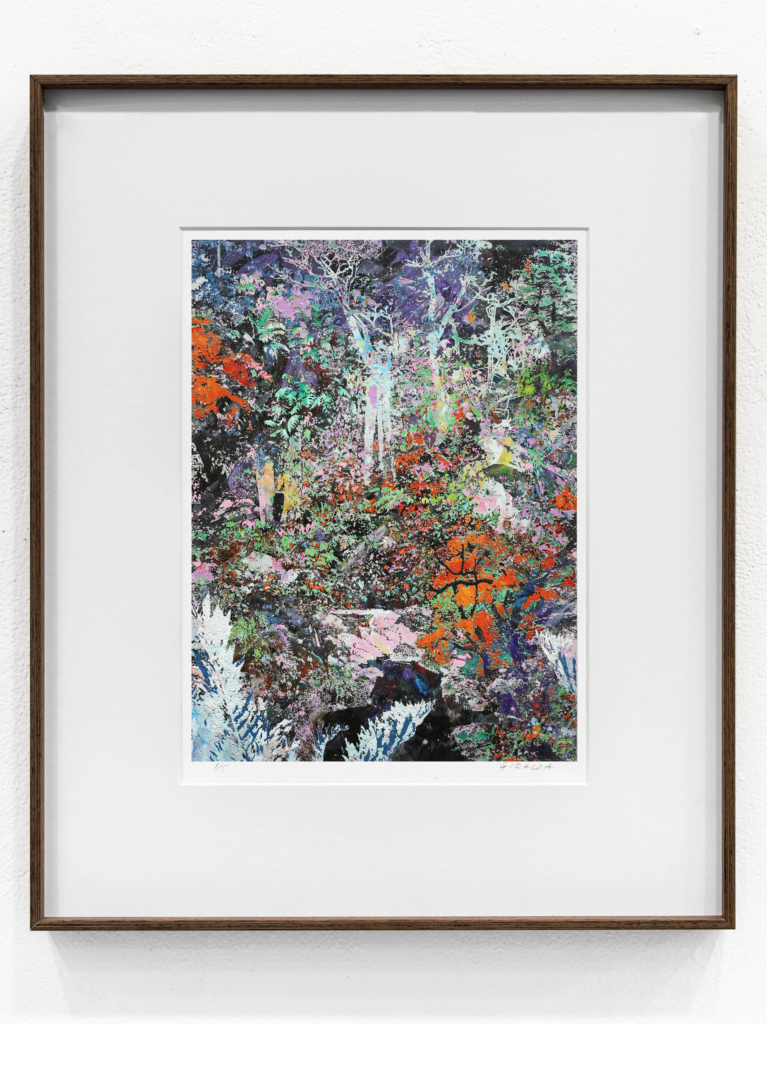   Primavera.  Screenprint on archival paper, 48 x 38 cm, 2021. 