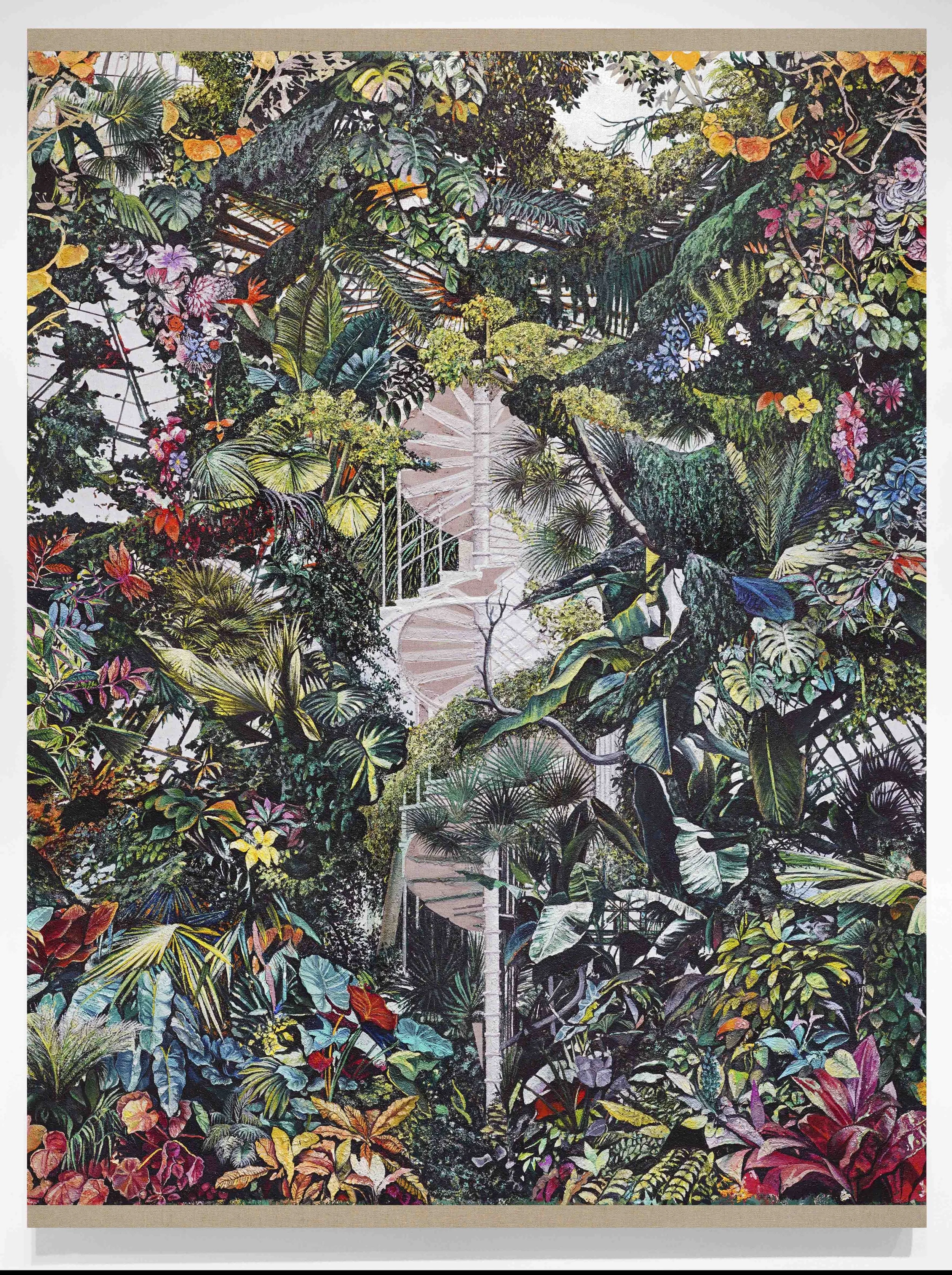   Paradise II . Oil on linen. 200 x 155 cm. 2022 