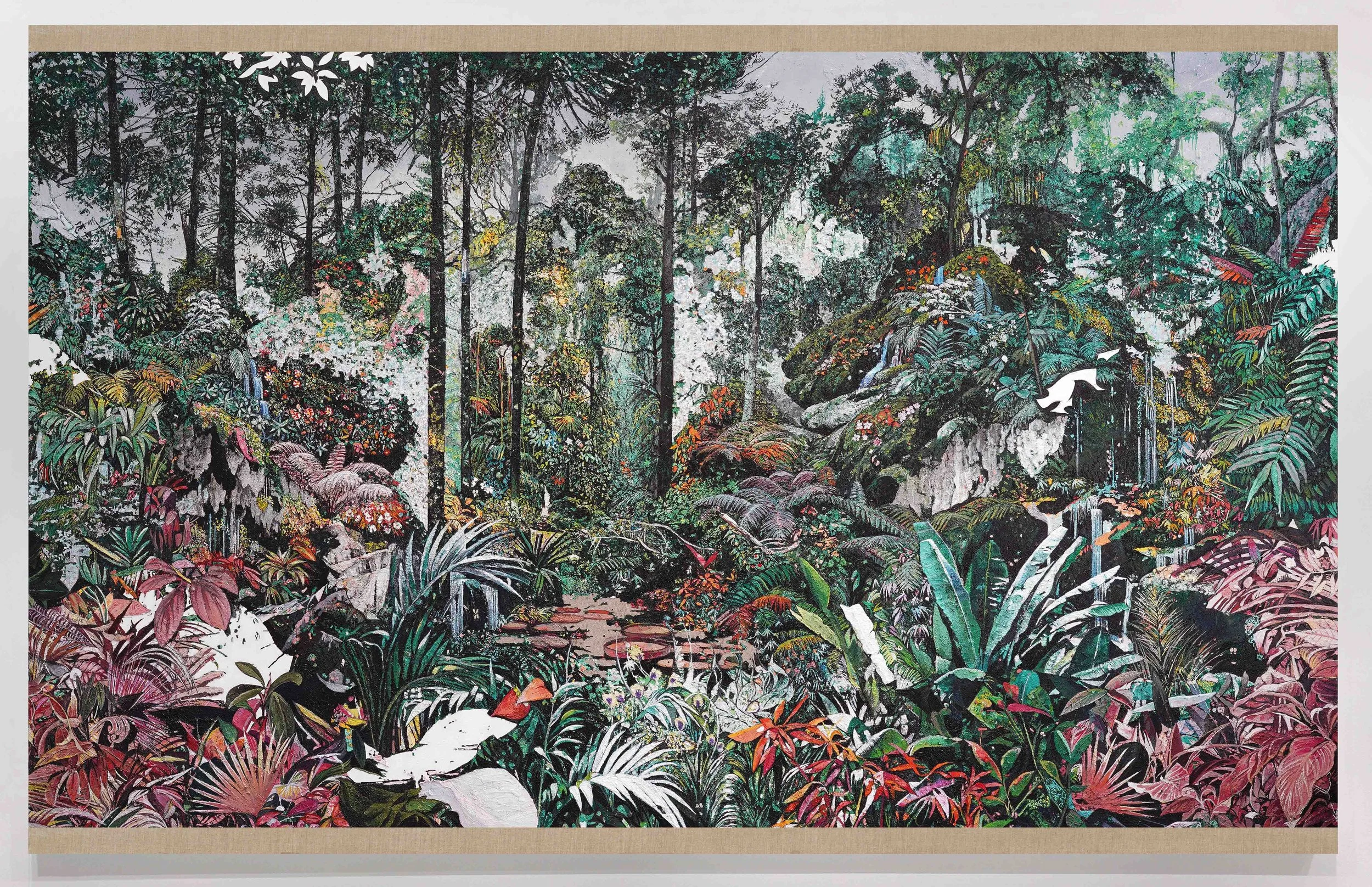   Onix . Oil on linen. 170 x 270 cm. 2021 