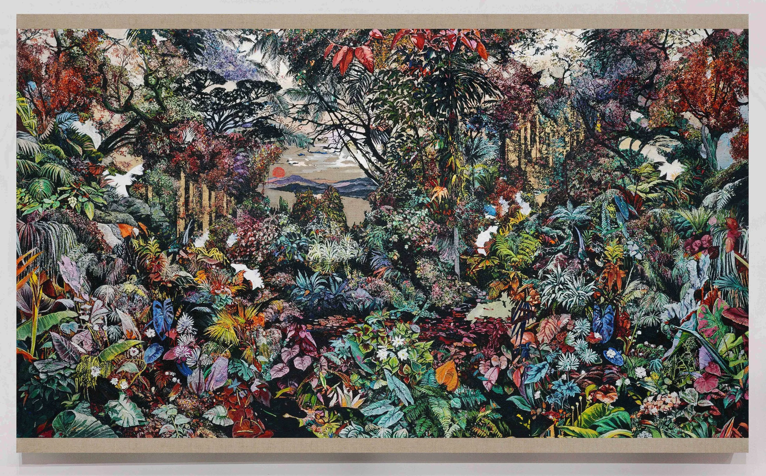   Bahia . Oil on linen. 120 x 200 cm. 2021 