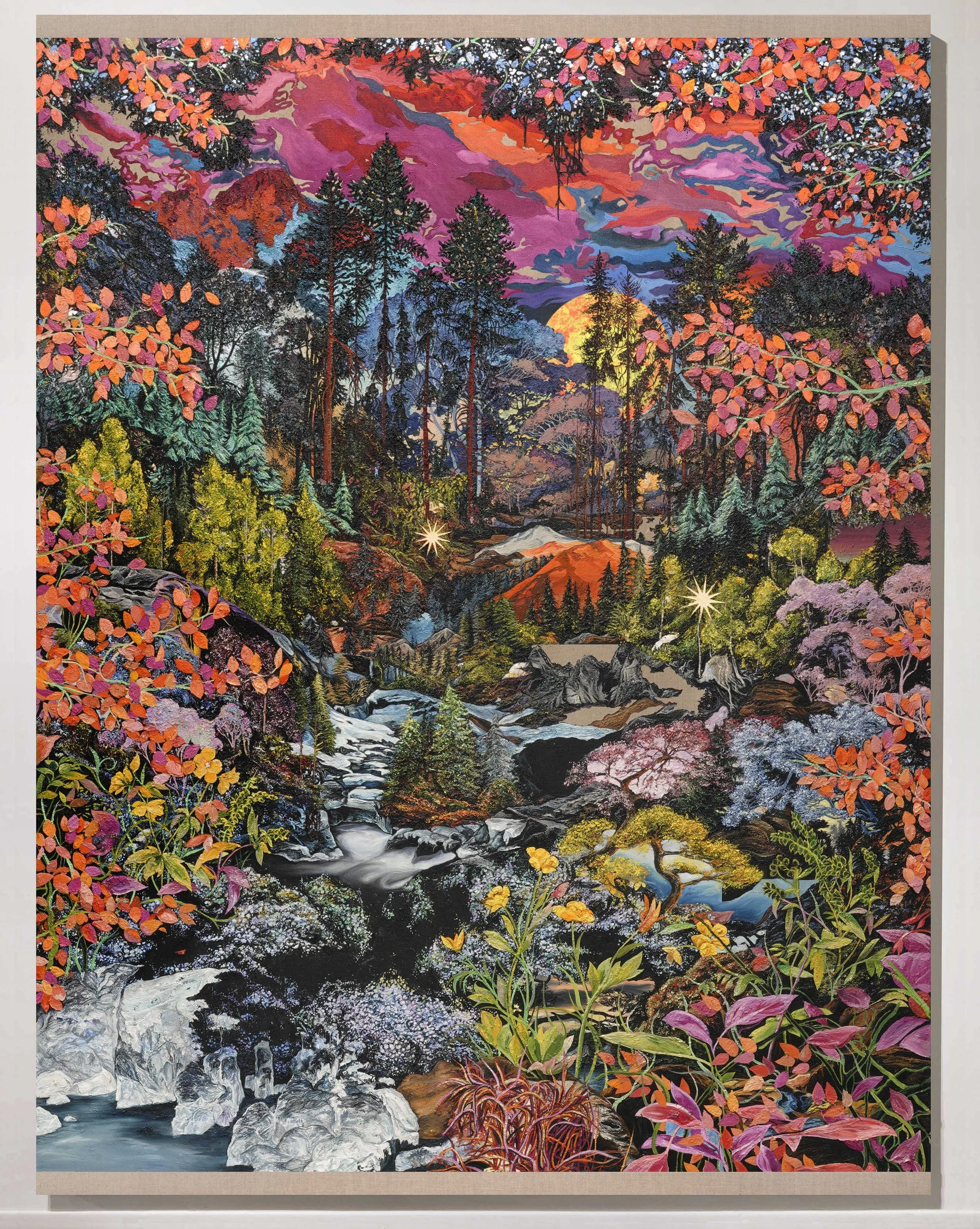   Iris.  Oil on linen. 250 x 190 cm. 2023 