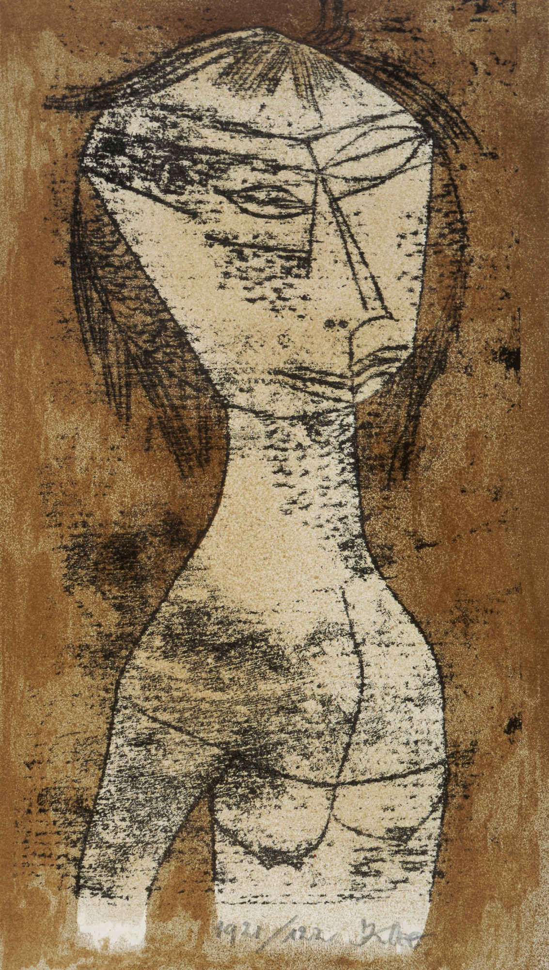 Paul Klee's "Saint of Inner Light" (Die Heilige vom innern Licht) 1921