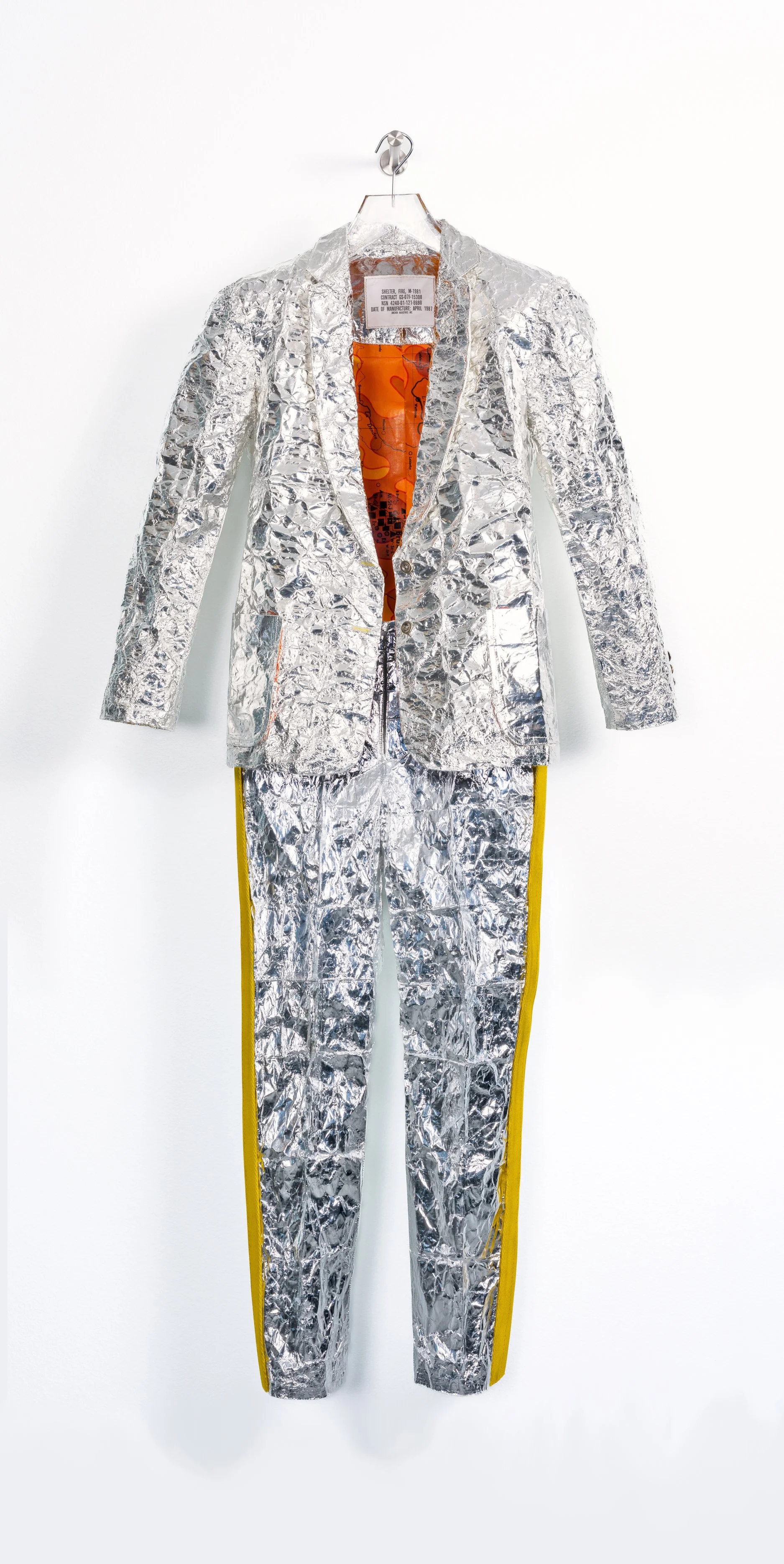 Honored "Give Me Shelter (fire suit)" is included in "Surge: A Geography of Flow" at the Museum of Northwest Art, October 3rd- January 10th 2027