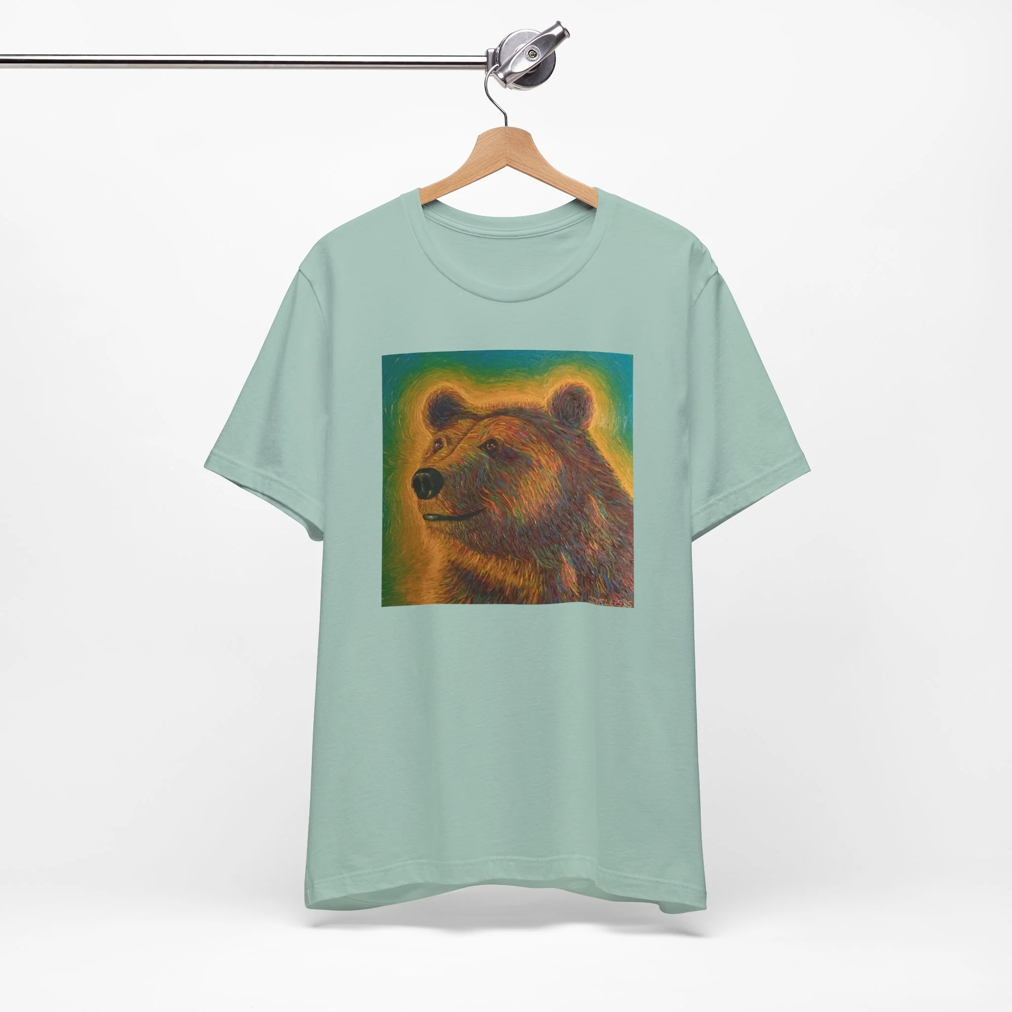 "Oso #2" Shirt— Original Painting by Jeremy Ellis on a 100% Cotton T-Shirt
