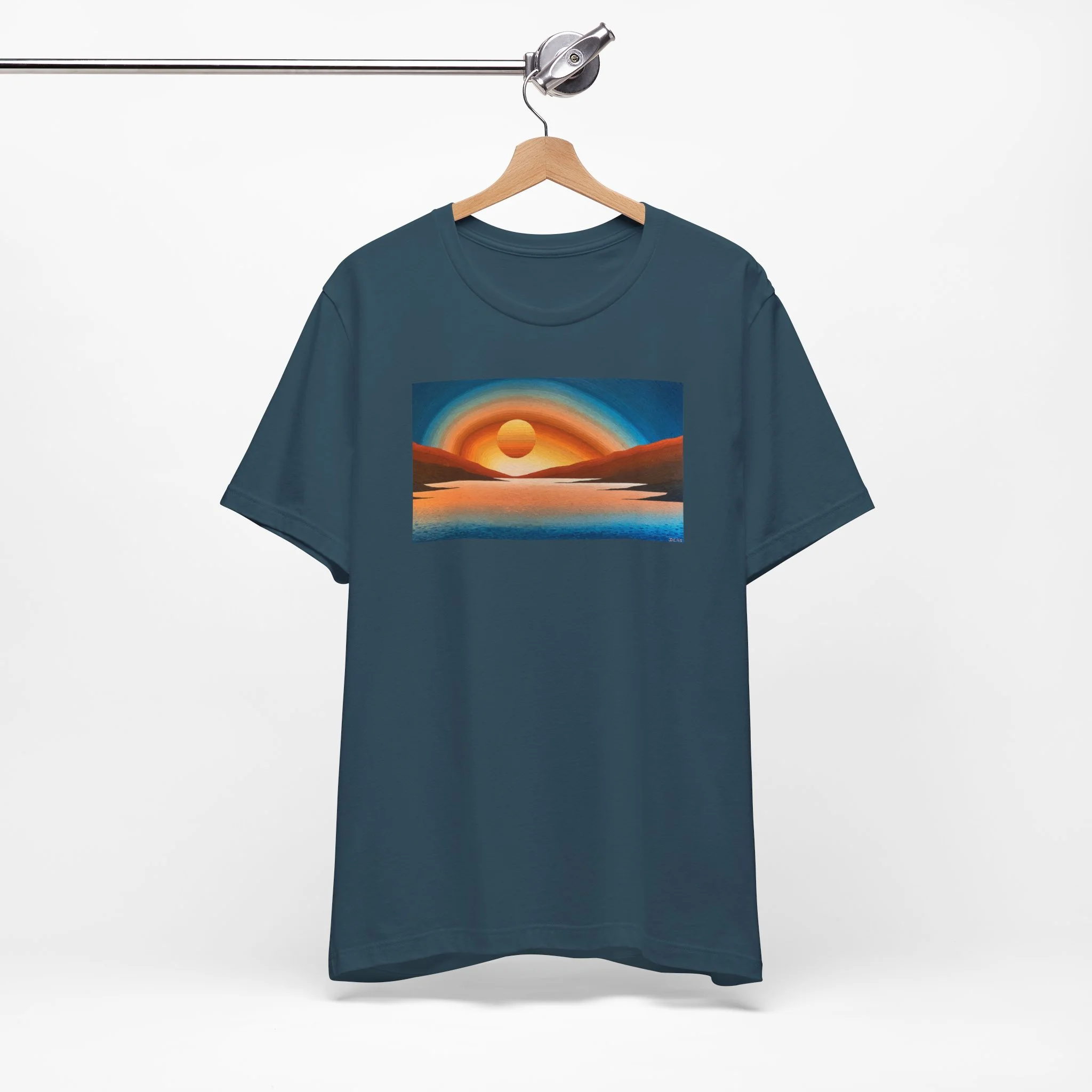 "Golden Hour Glow" Shirt— Original Painting by Jeremy Ellis on a 100% Cotton T-Shirt