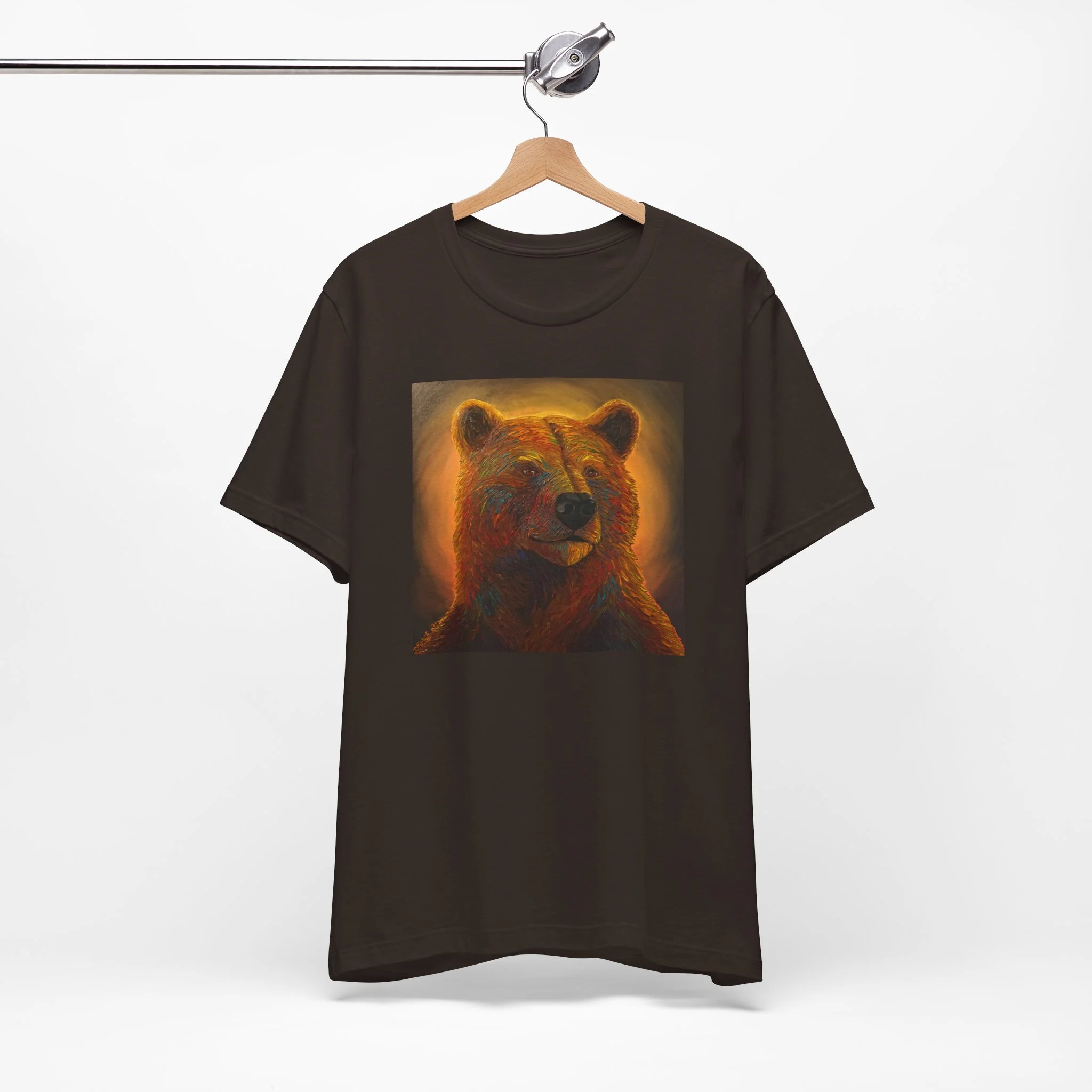 "Oso#1" Shirt— Original Painting by Jeremy Ellis on a 100% Cotton T-Shirt