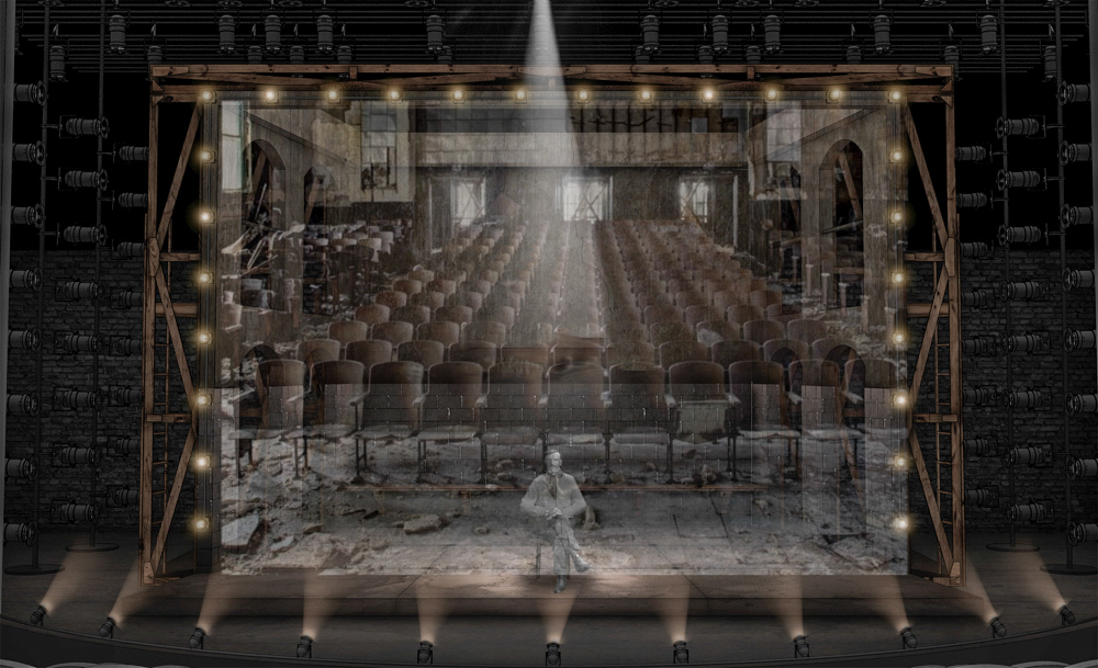 Indecent by Paula Vogel at Victory Garden’s Theater directed by Gary Griffin. Projection Design by Stephan Mazurek.
