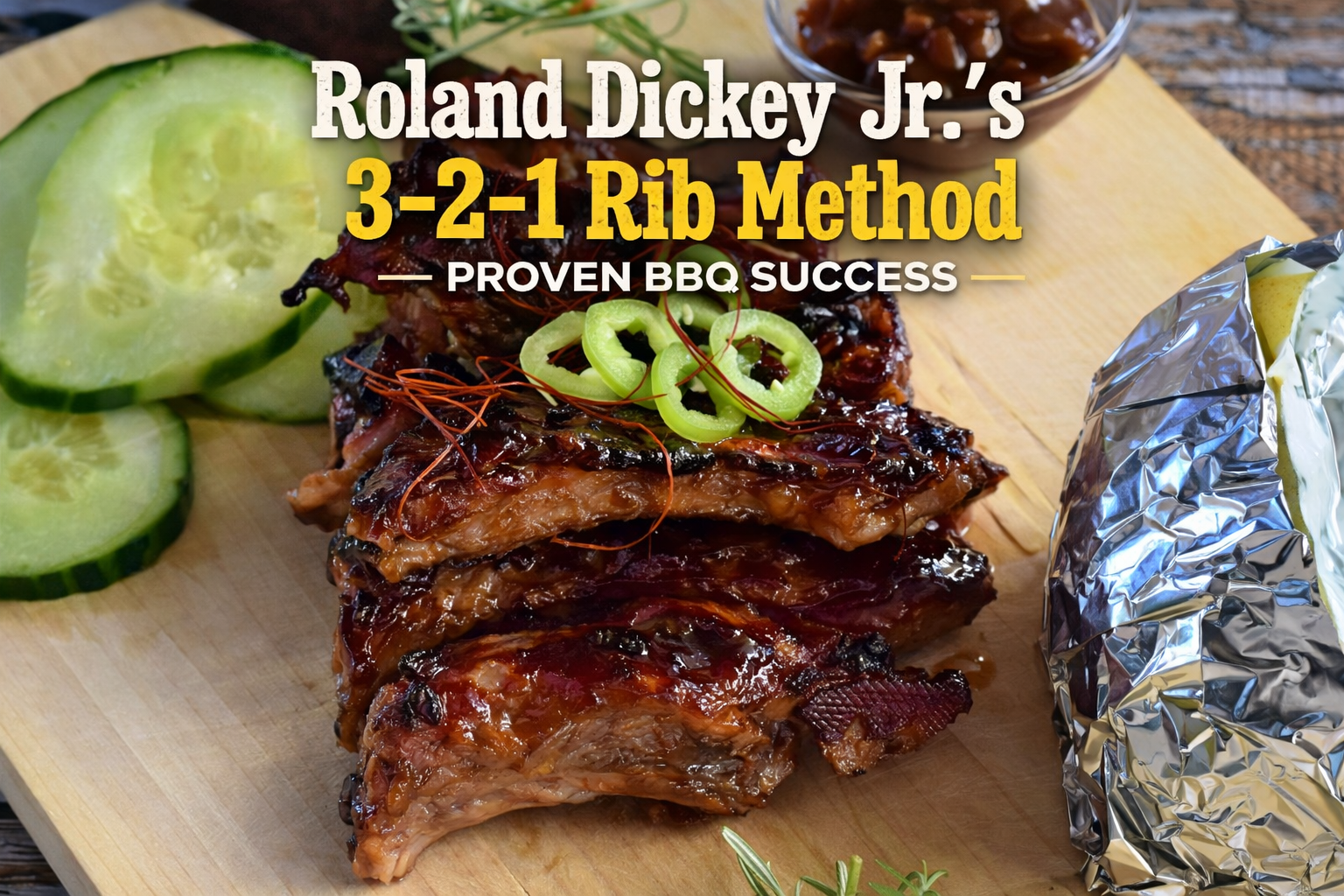 Master the 3-2-1 Rib Method with Roland Dickey Jr.