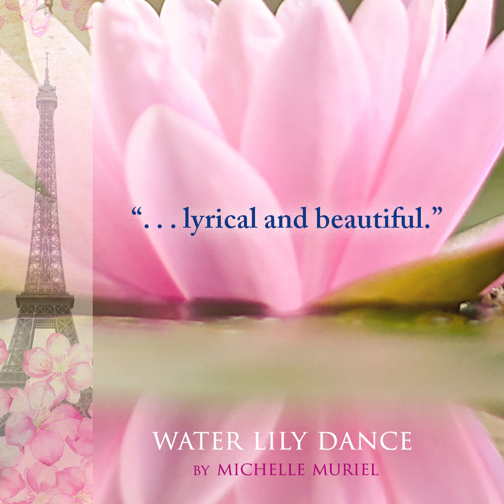 Pink Water Lily lyrical beautiful Water Lily Dance a novel by bestselling author Michelle Muriel.jpg