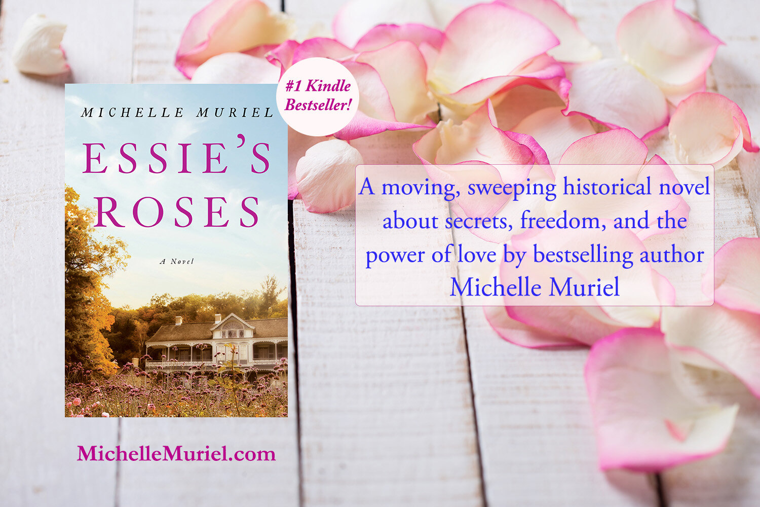 Essies Roses a sweeping moving historical novel by bestselling author Michelle Muriel 2021.jpg