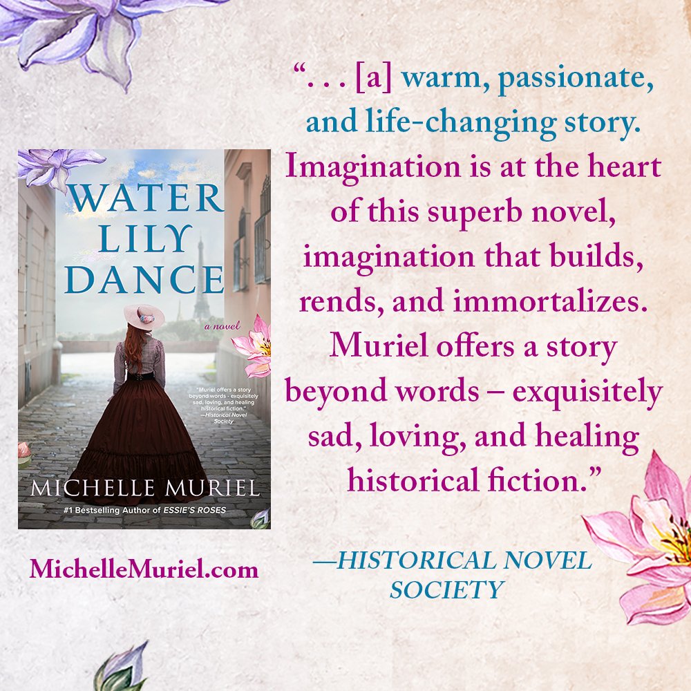 Water Lily Dance by Michelle Muriel a novel HNS w book.jpg