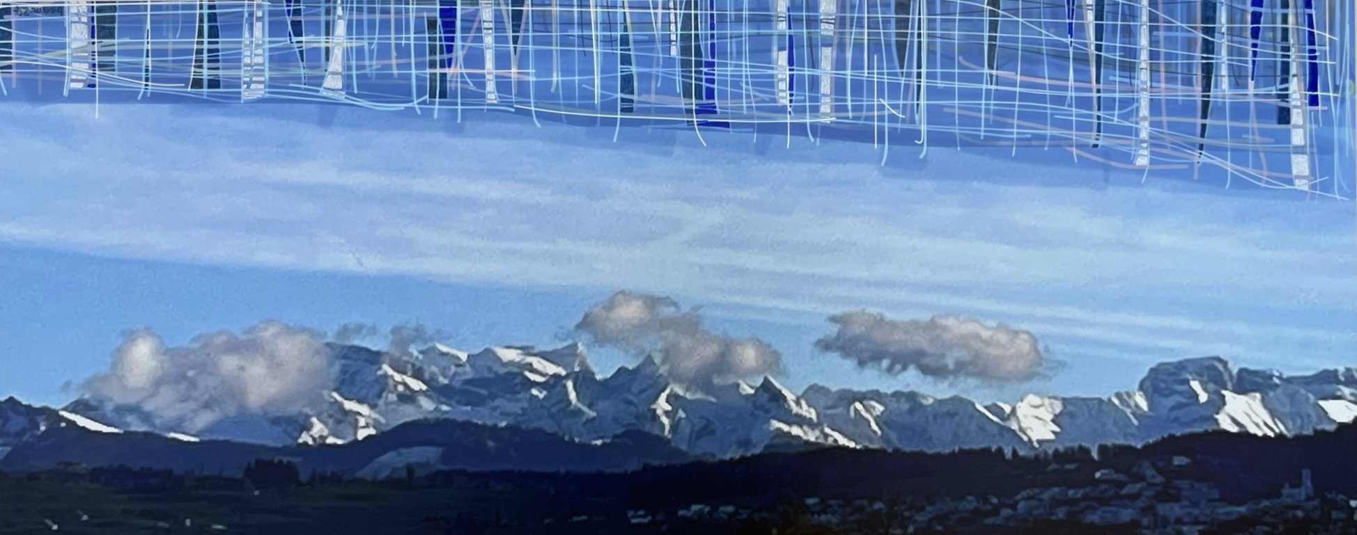 Bergliebe . 100x40cm . 2024