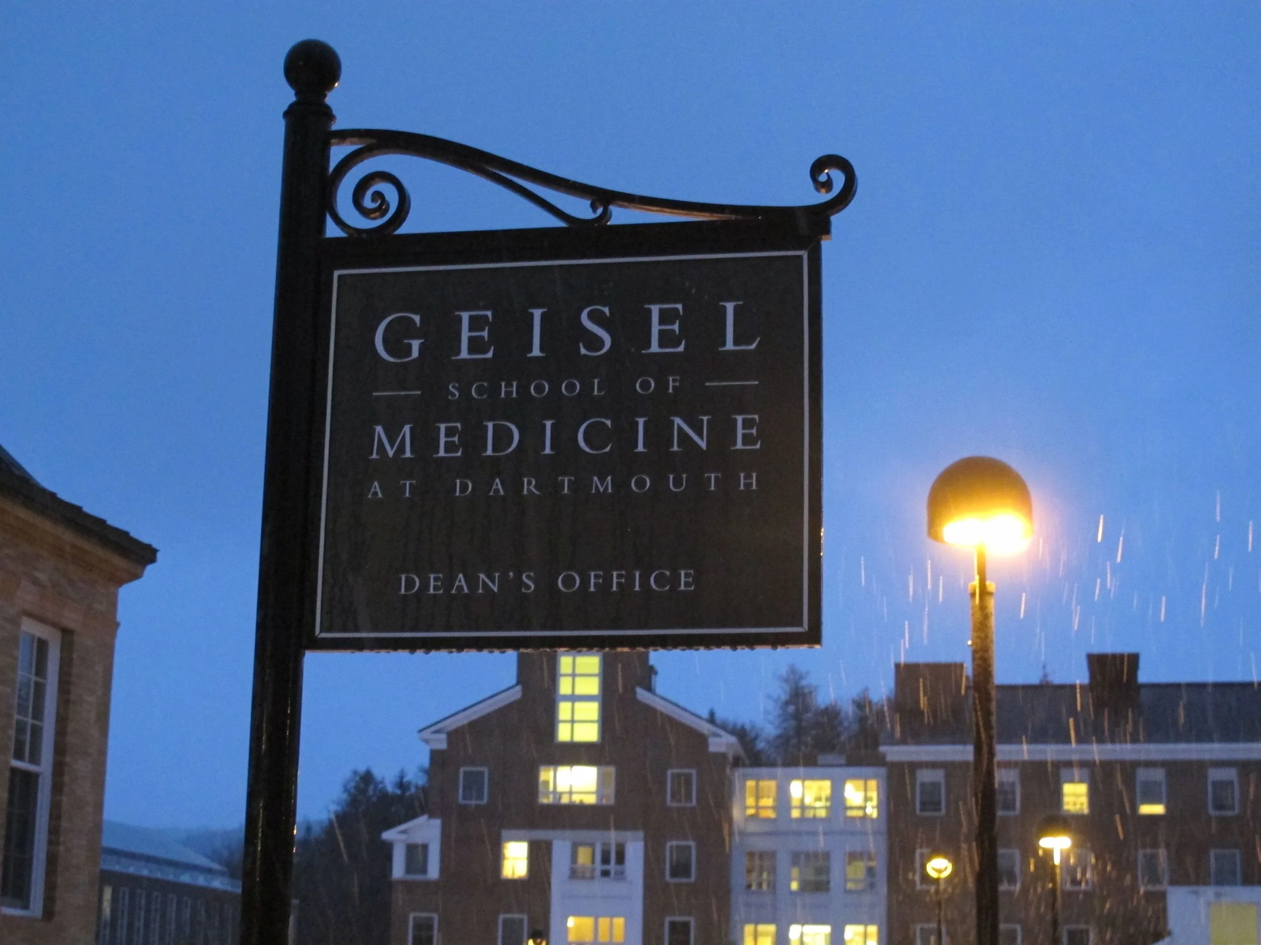 Perhaps you'll recall that just a few weeks ago we saw the Geisel library, named for Theodor Geisel, better known as Dr. Seuss. At Dartmouth we saw the Geisel med school...and happened to be there on Dr. Seuss's birthday.