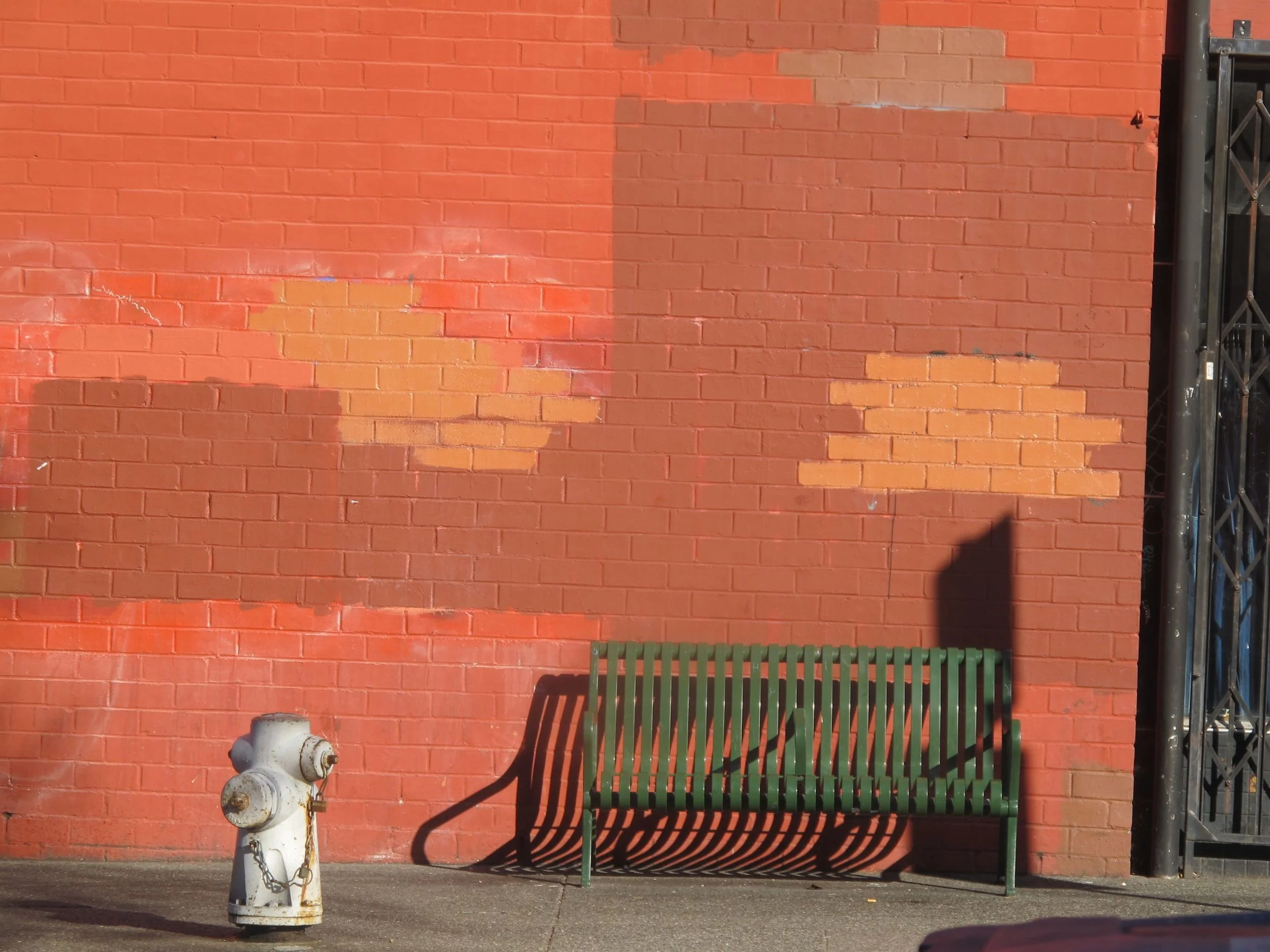 A wall on the corner of Telegraph Ave.