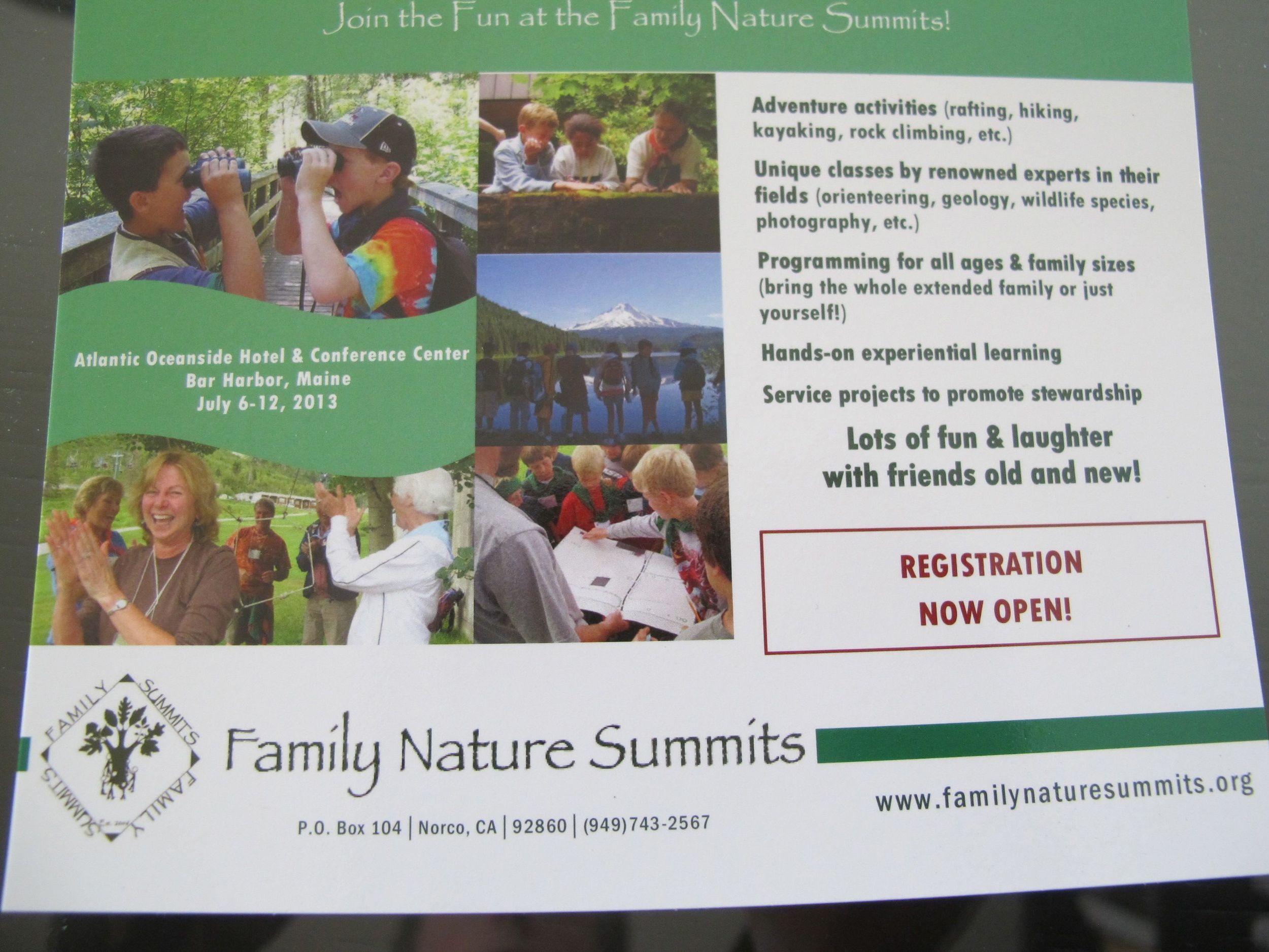 The organization dates back to the 1970s, when it was launched by the National Wildlife Federation.