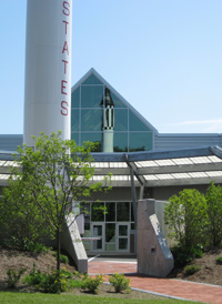 This is Concord’s McAuliffe-Shepherd Discovery Center.