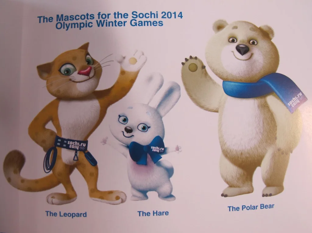 Here’s an early look at the Sochi 2014 Olympic mascots. At least they’re based on real animals.