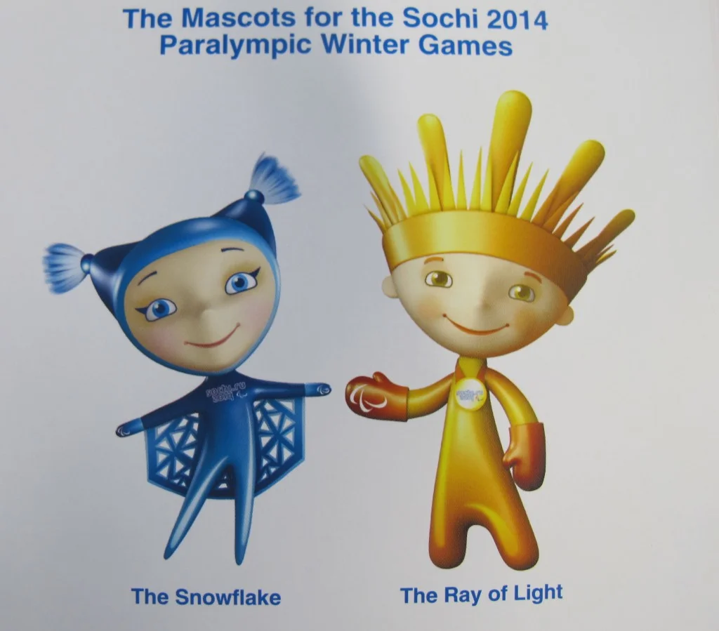 The Sochi Paralympic mascots have a natural twist too.