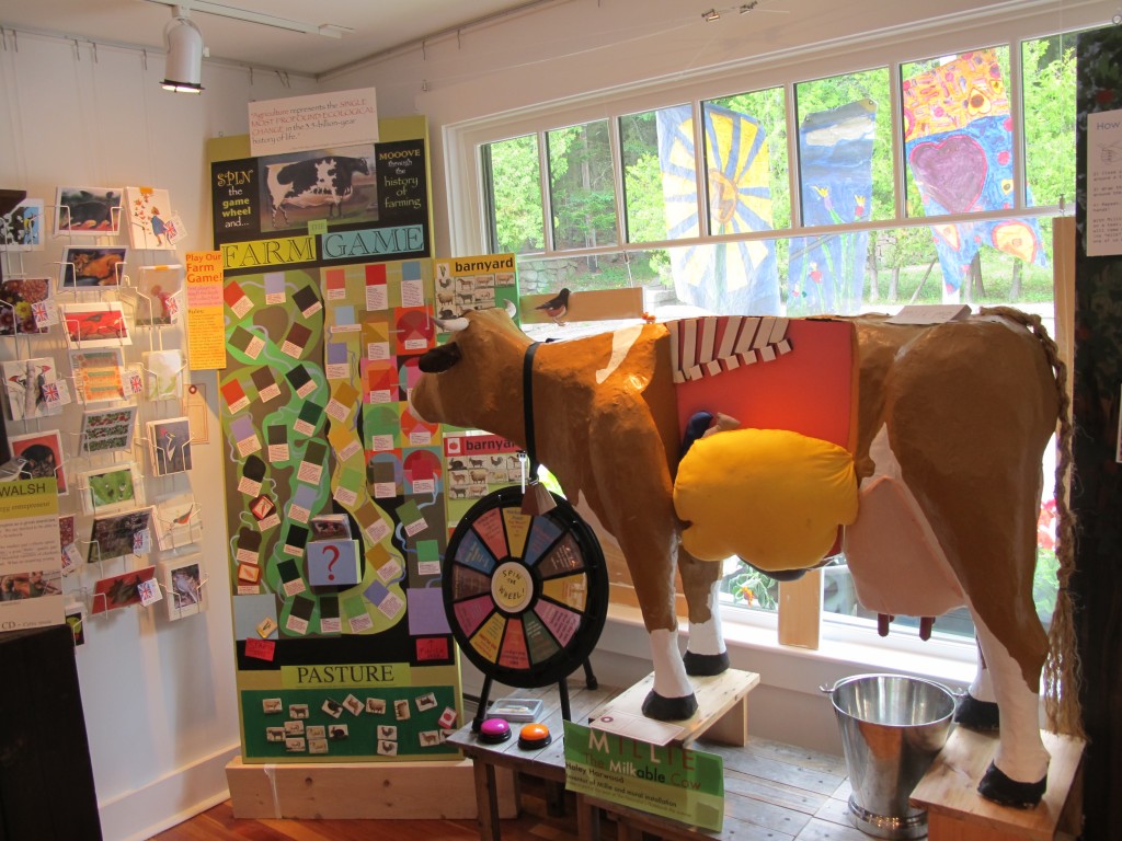 Millie the milkable cow is back, along with our spin-the-wheel, answer-the-questions Farm Game.