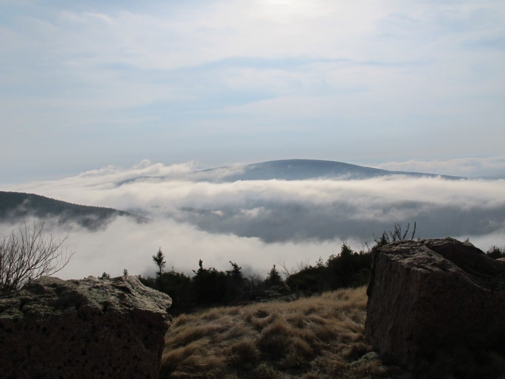 The views were this beautiful in every direction.